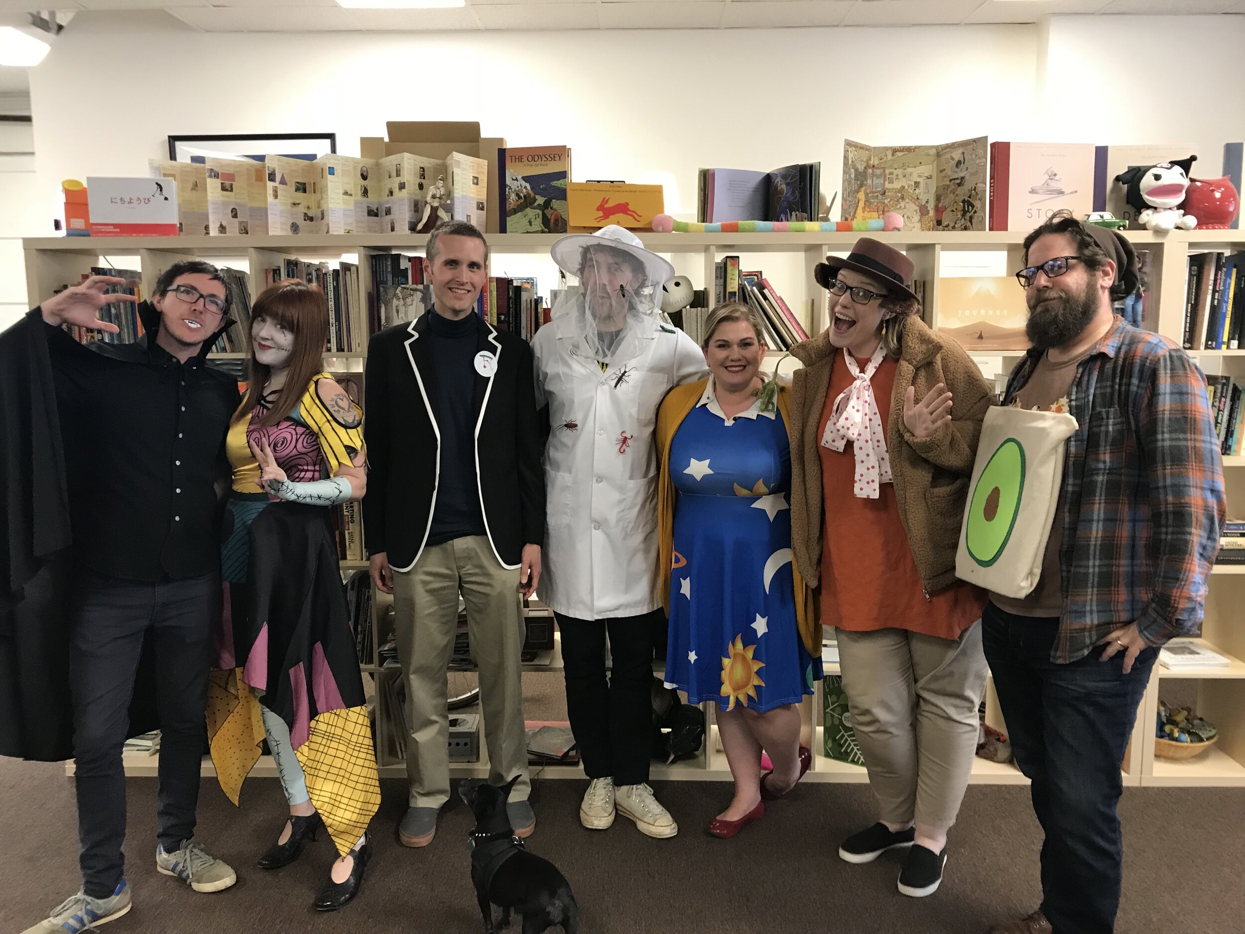 Copy of Halloween 2018 (L to R Martin Middleton, Robin Huncike, Michael Chrien, Dan Clegg, Meghan Auer, Jamie Rollins, Jason Haber).jpg