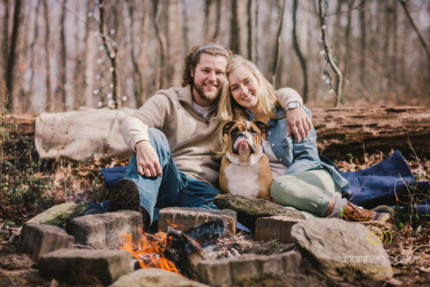 Valentine's Day Campfire Photoshoot