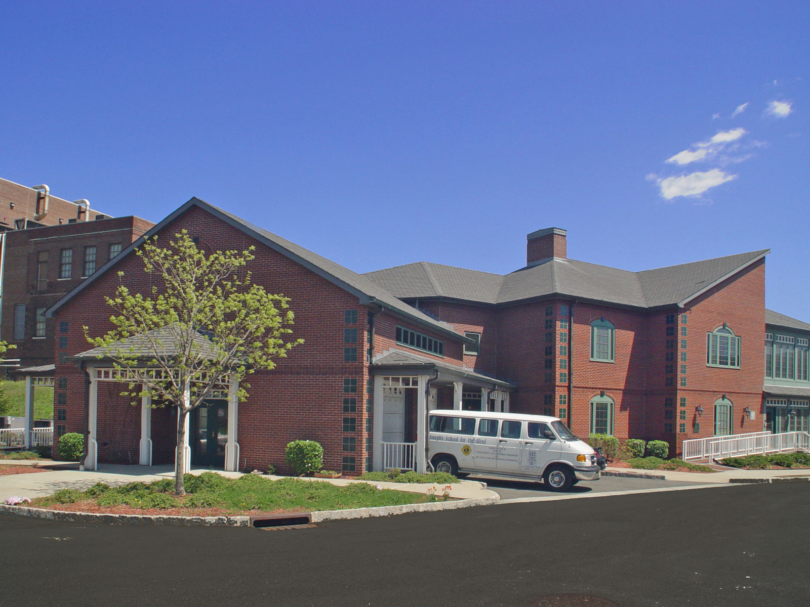 Ease of access and safety were high priorities in the design which has four grade exits, an elevator, and extra wide corridors. 