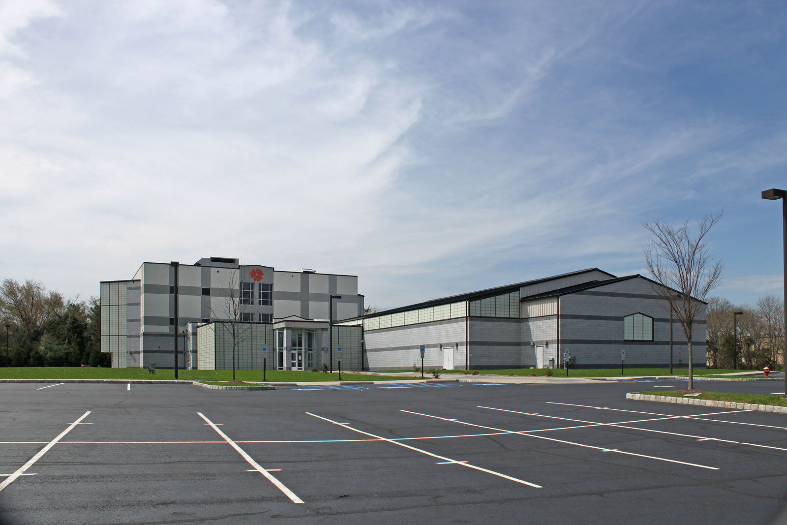 Phase One of the Praise Presbyterian Korean Church features a multi-purpose worship space, fellowship hall and administrative offices.