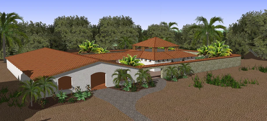 DENNIS KOWAL ARCHITECTS designed this new health care facility in the village of asaya, Nicaragua outside of the capital city of Managua using strategies for resilient design. This approach allows the facility to function without electricity while relying on natural building systems.
