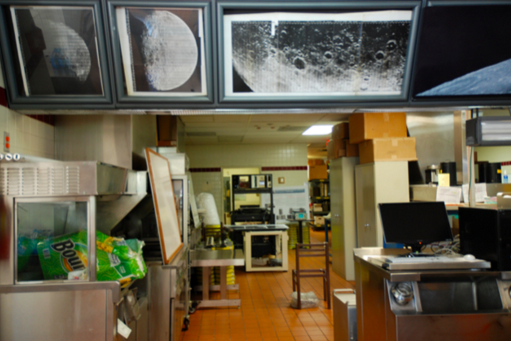 Dennis Wingo, McMoons Building, Moffett Field, 2008, Courtesy of the Lunar Orbiter Image Recovery Project (LOIRP)/Skycap