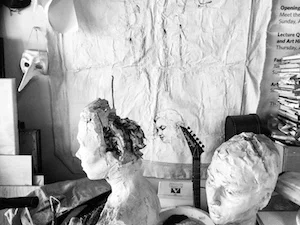 In the Artist’s Studio: George Rivera and Kristin Lindseth