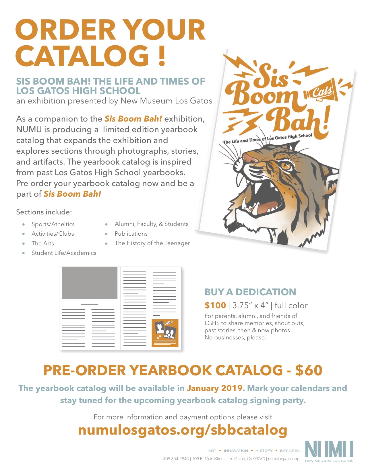 Yearbook catalog pre order form LGHS Exhibition Sis Boom Bah.jpg