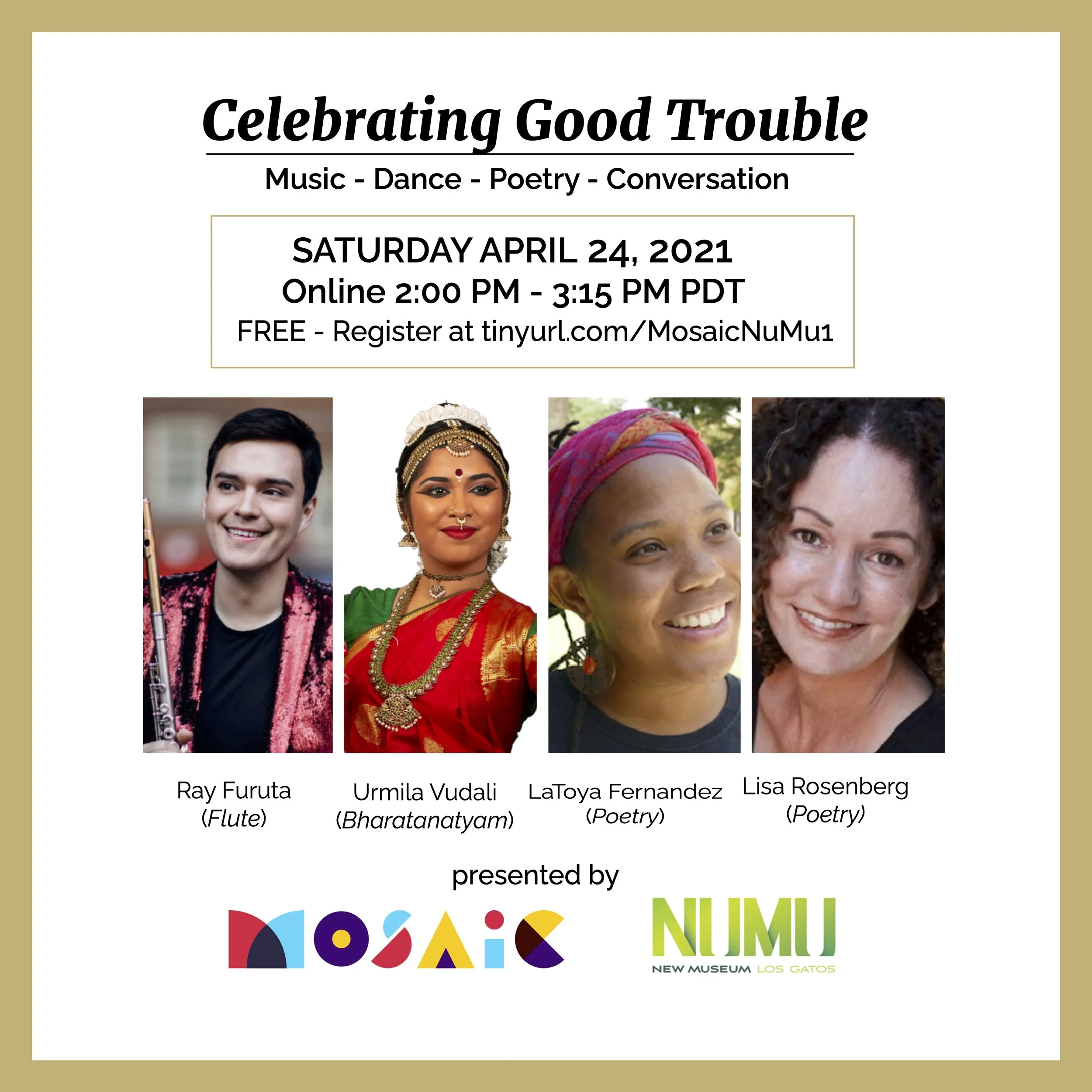 Celebrating Good Trouble: A Mosaic of Artists and Performances