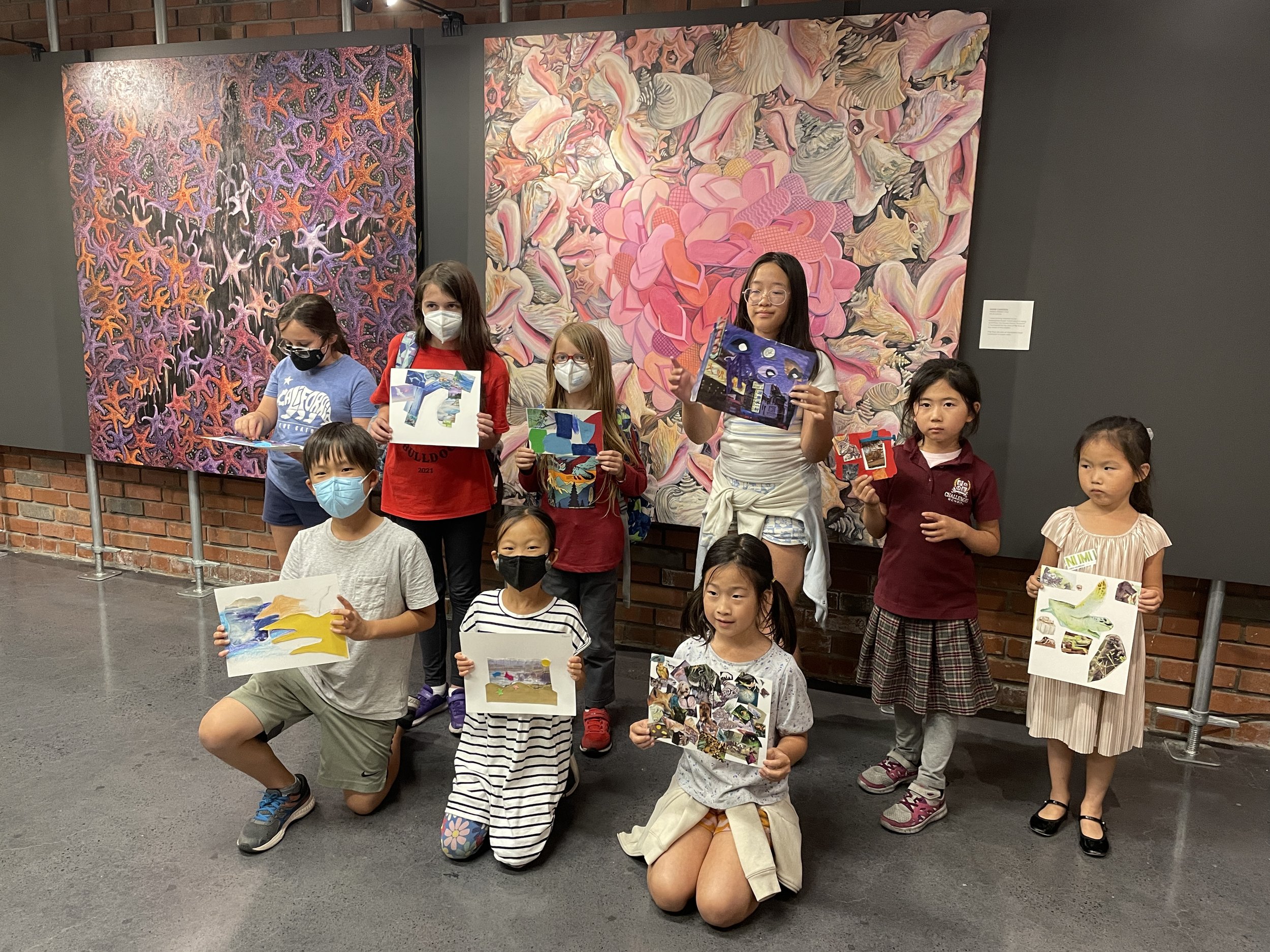 Los Gatos teen raised $900, donated 110 art kits to children's