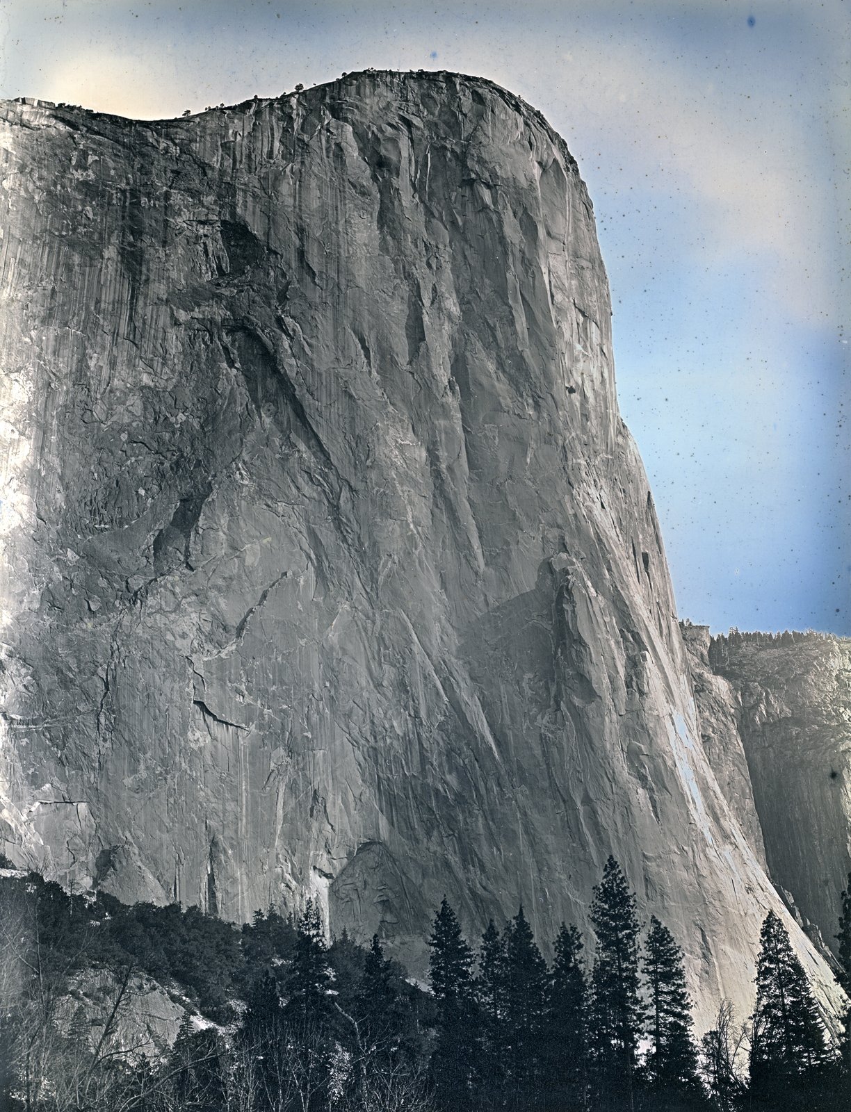 El Capitan, Yosemite, CA, 2012, Daguerreotype, 8.5 x 6.5 inches