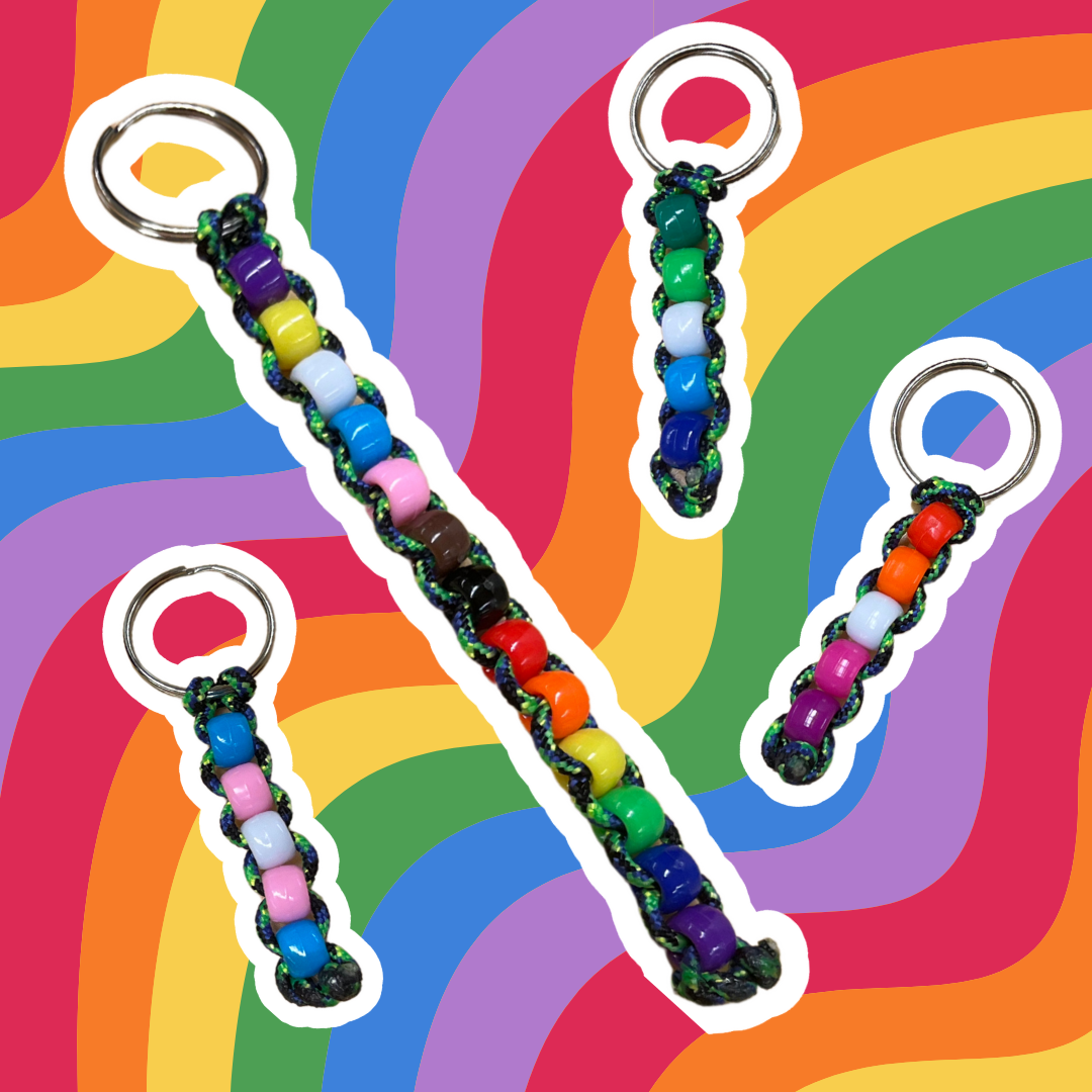 Pride Flag Keychains