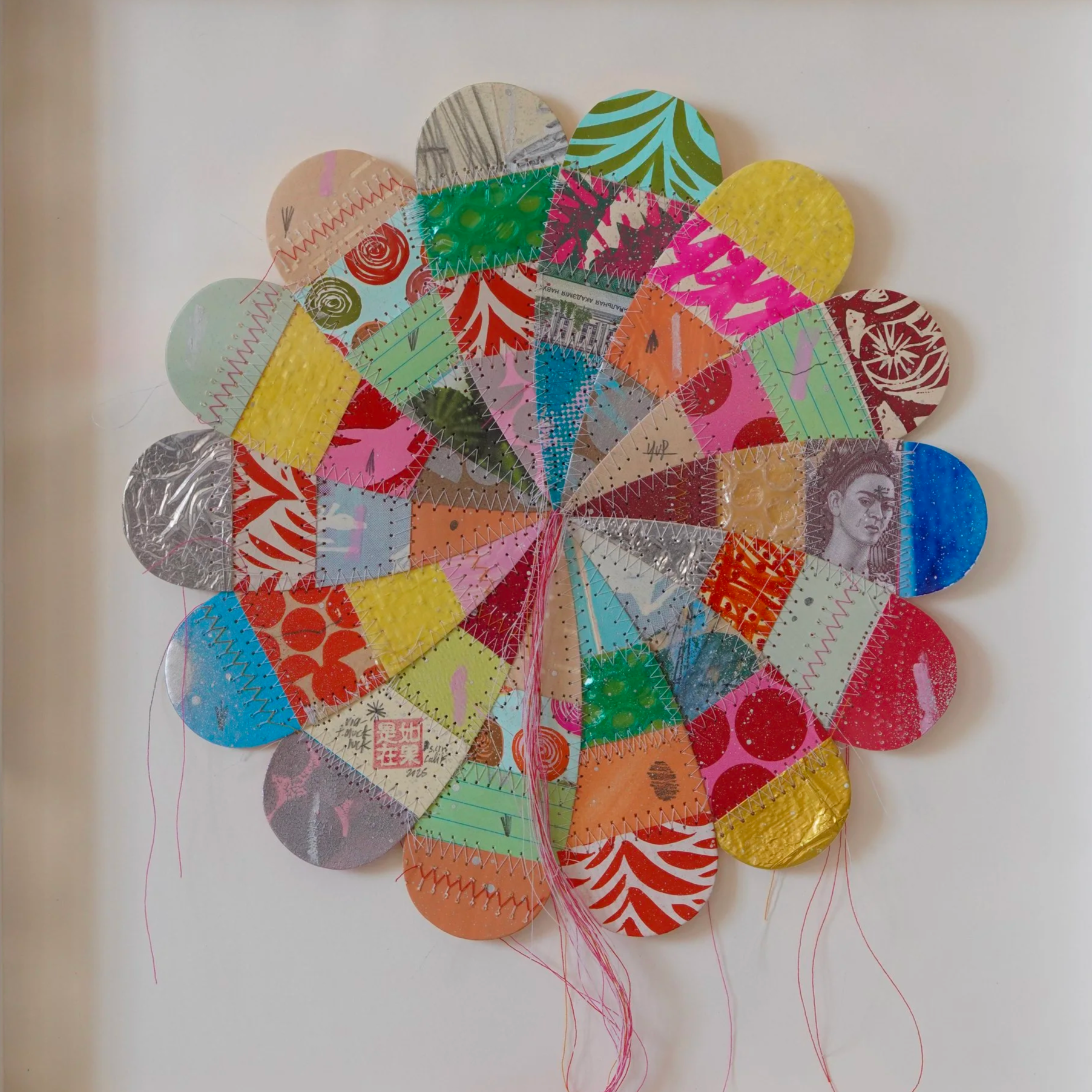 Stitches &amp; Wiggles: Unraveled and Reimagined Mixed Media Art by Jody Alexander and Thomas Campbell