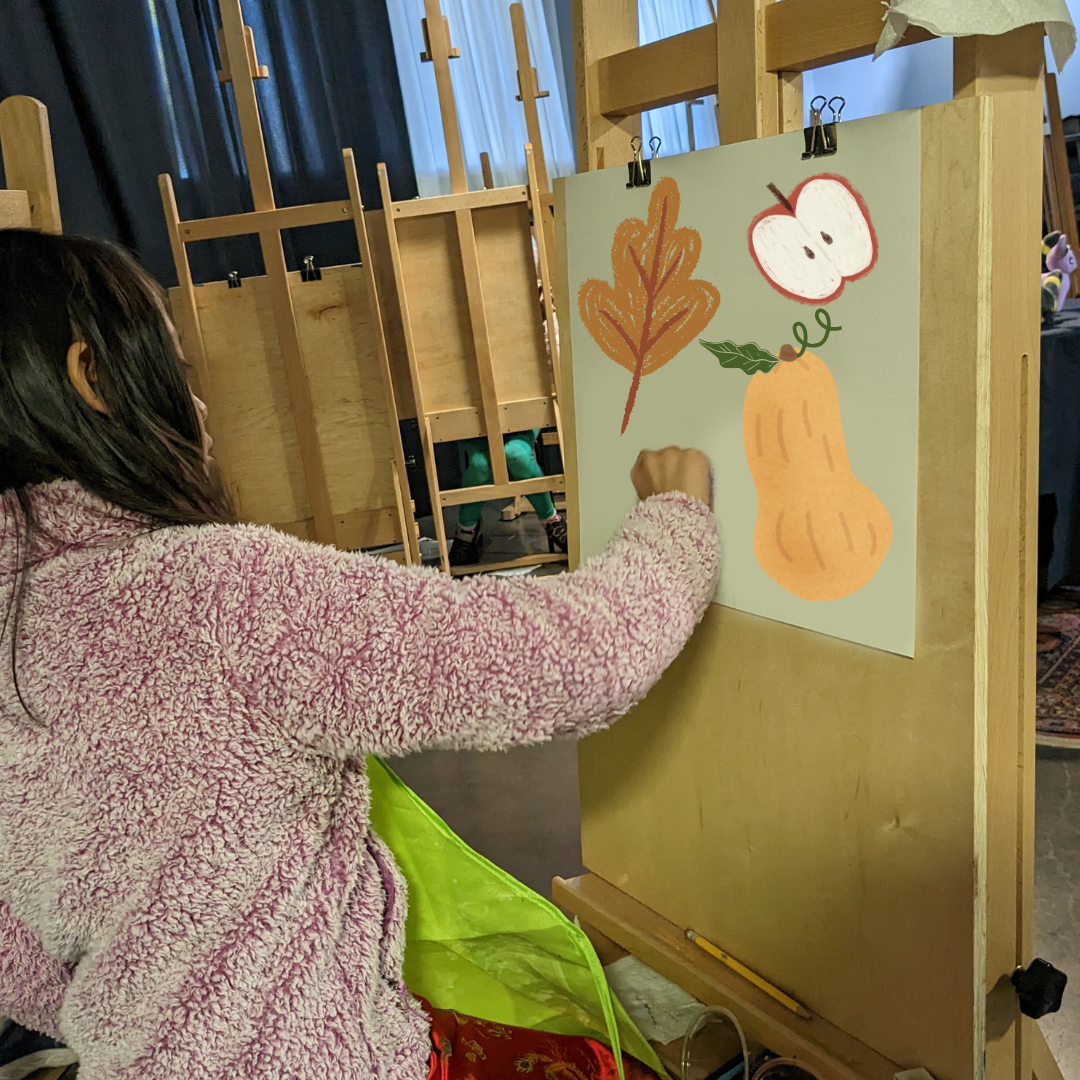 Harvest Still Life Drawing with Los Gatos Library (Ages 7-16)