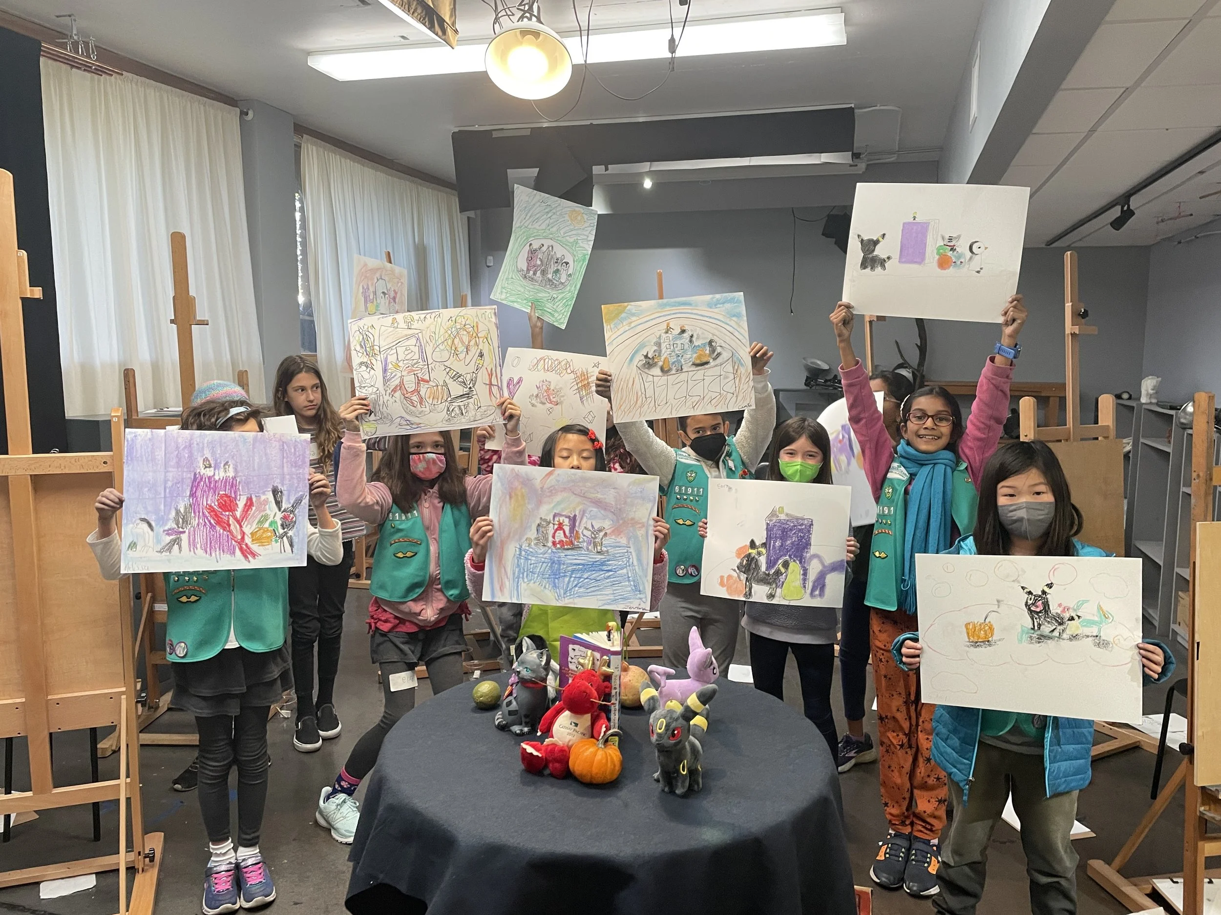 Girl Scouts Junior Drawing Badge