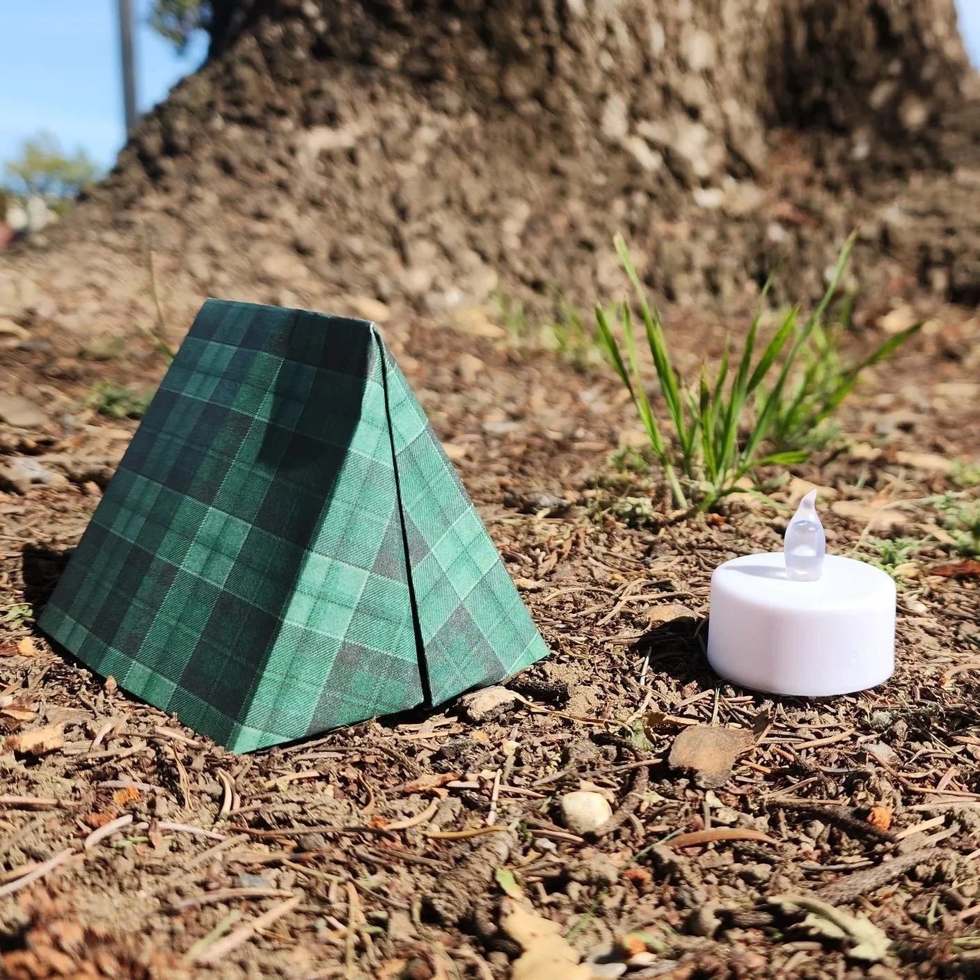 Monthly Craft: Paper Tents