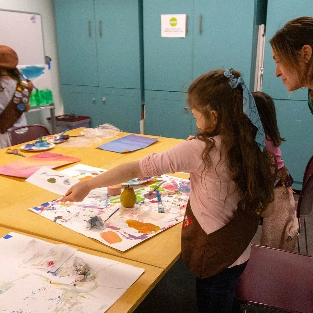 Girl Scouts Brownie Art and Design Badge