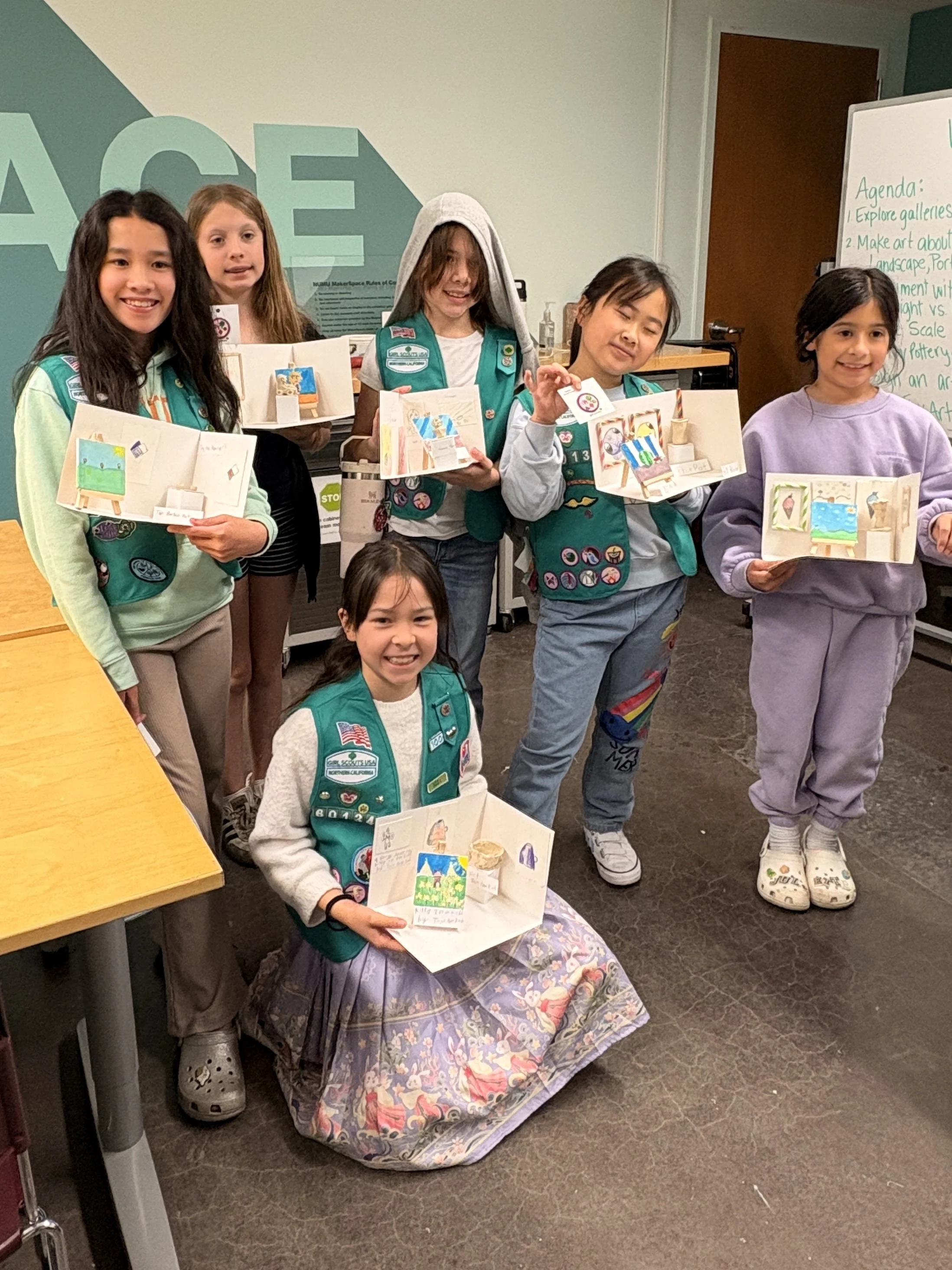 Girl Scouts Junior Art and Design Badge