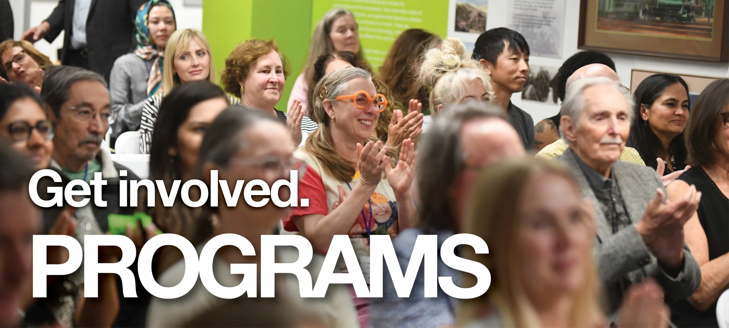 Get involved. Programs.