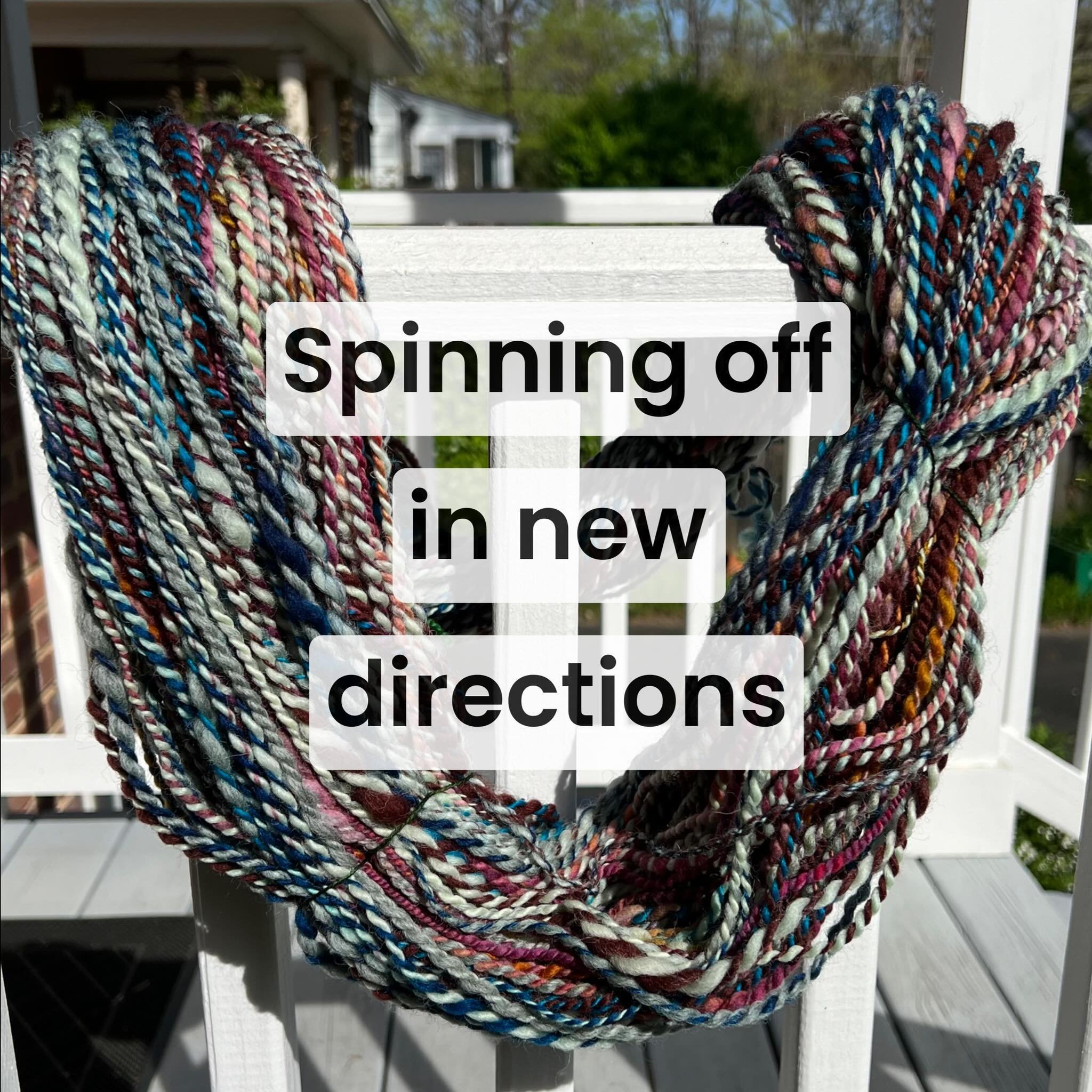 Read my new blog post. It&rsquo;s about curiosity&hellip;and learning to spin. 
You&rsquo;ll find the link under my bio or by clicking the New Writing story, above. 
@hyattsvillefiberartsguild @artclothnetwork 
#spinning #newspinner