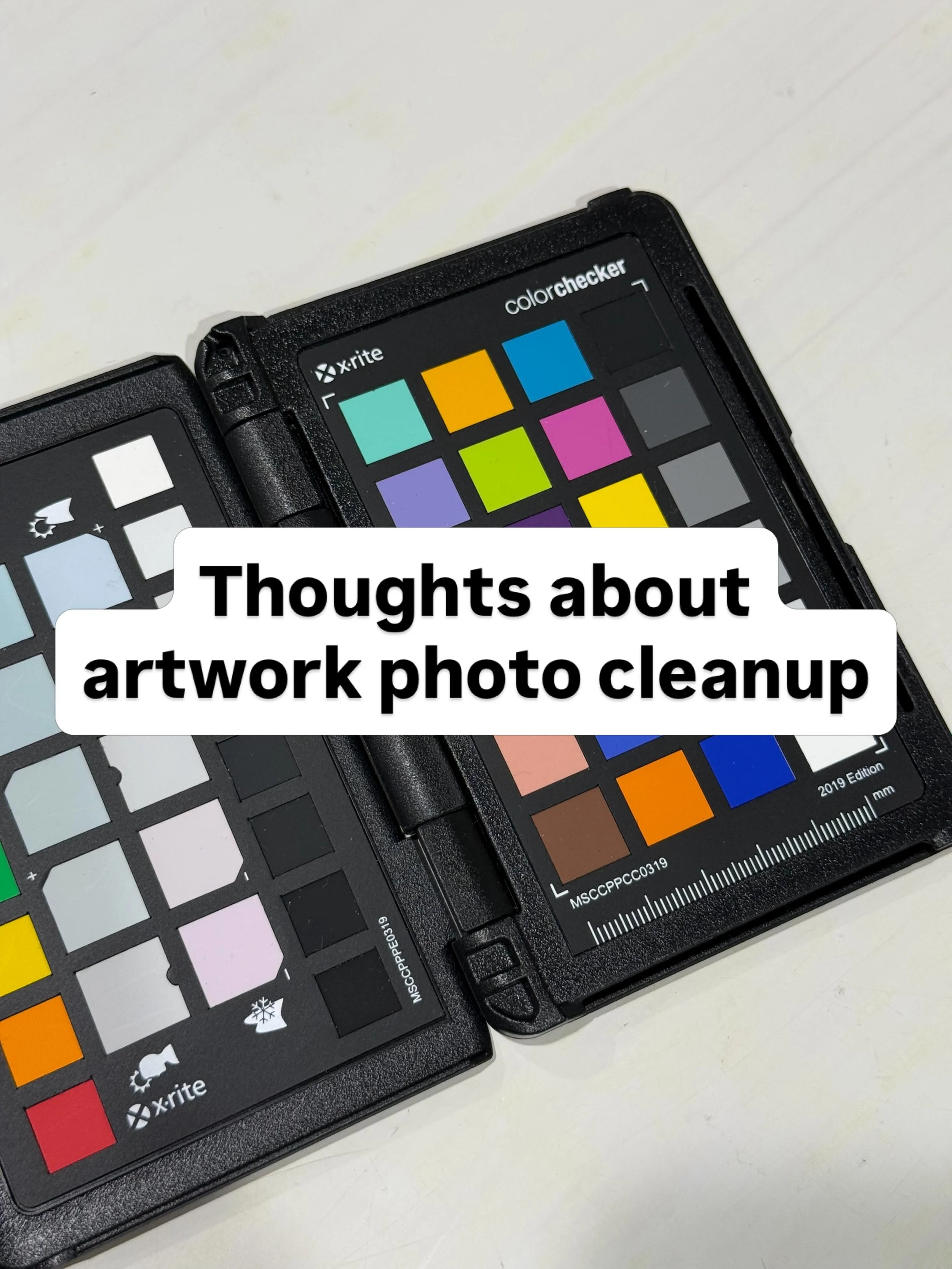 If you photograph your own artwork then you might be interested in how I clean up my studio photographs so that the artwork is presented on a perfectly white background. I also show how to create a soft, subtle cast shadow for a more realistic appear