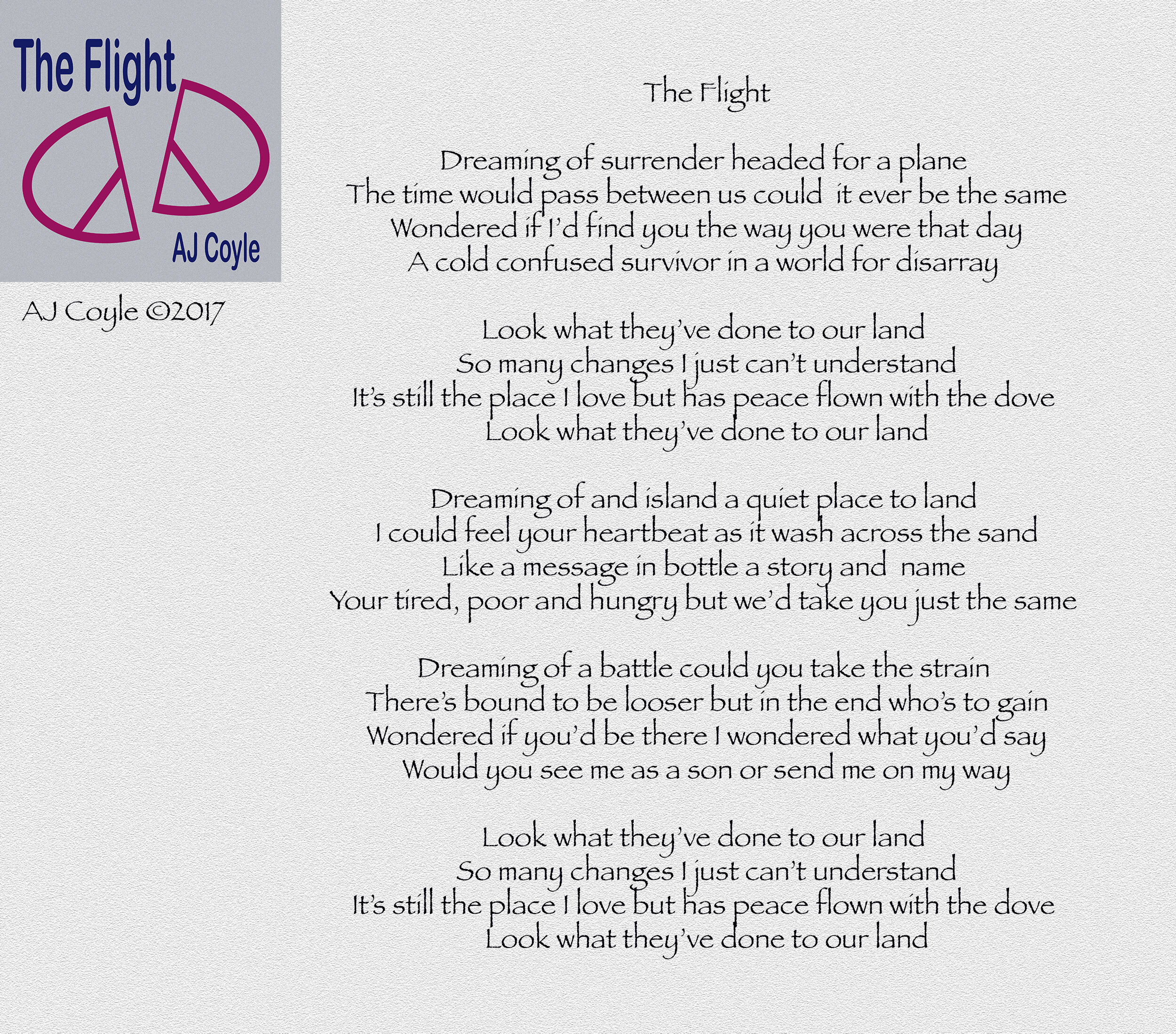 The Flight - AJ Coyle