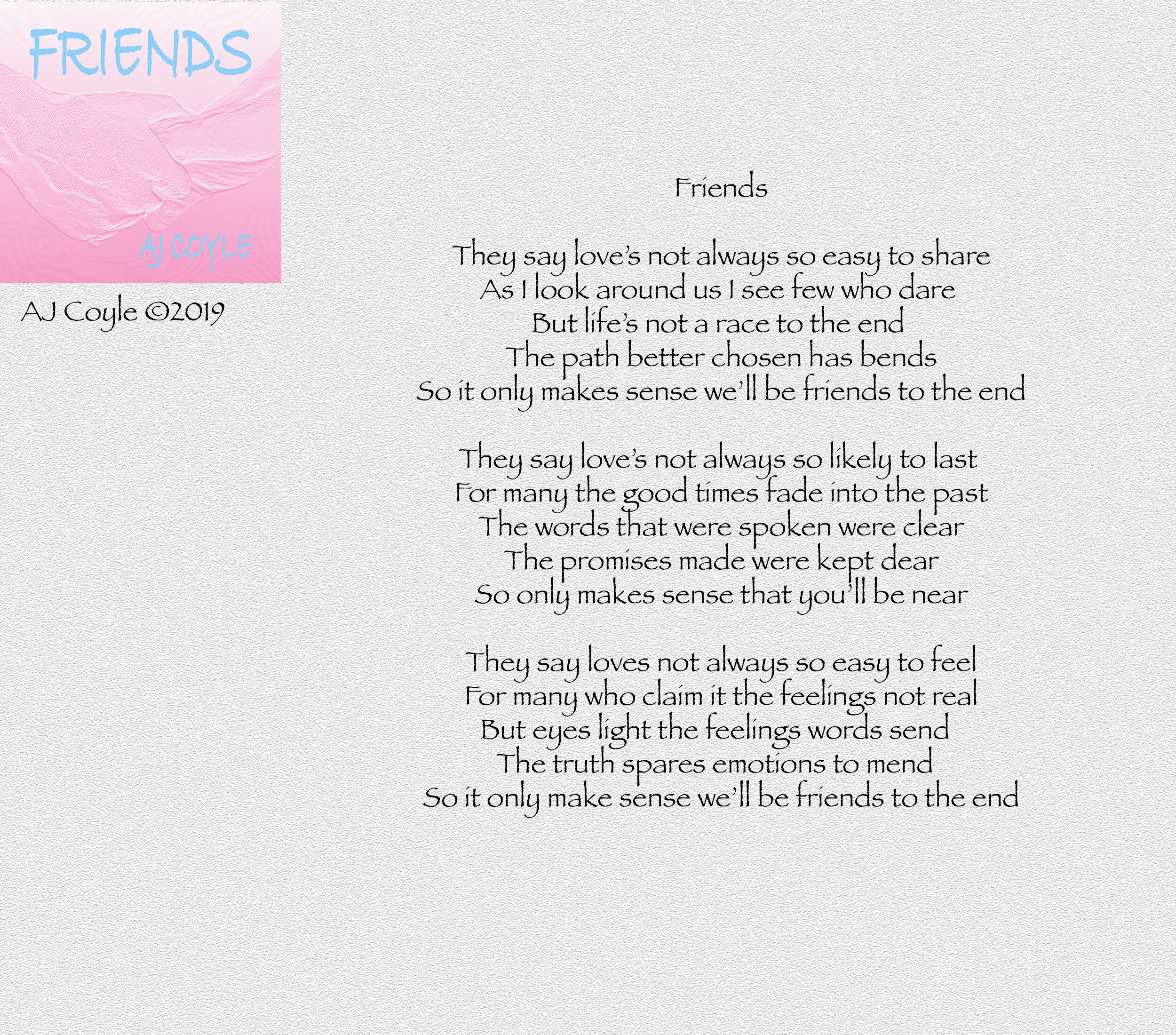 Friends - AJ Coyle
