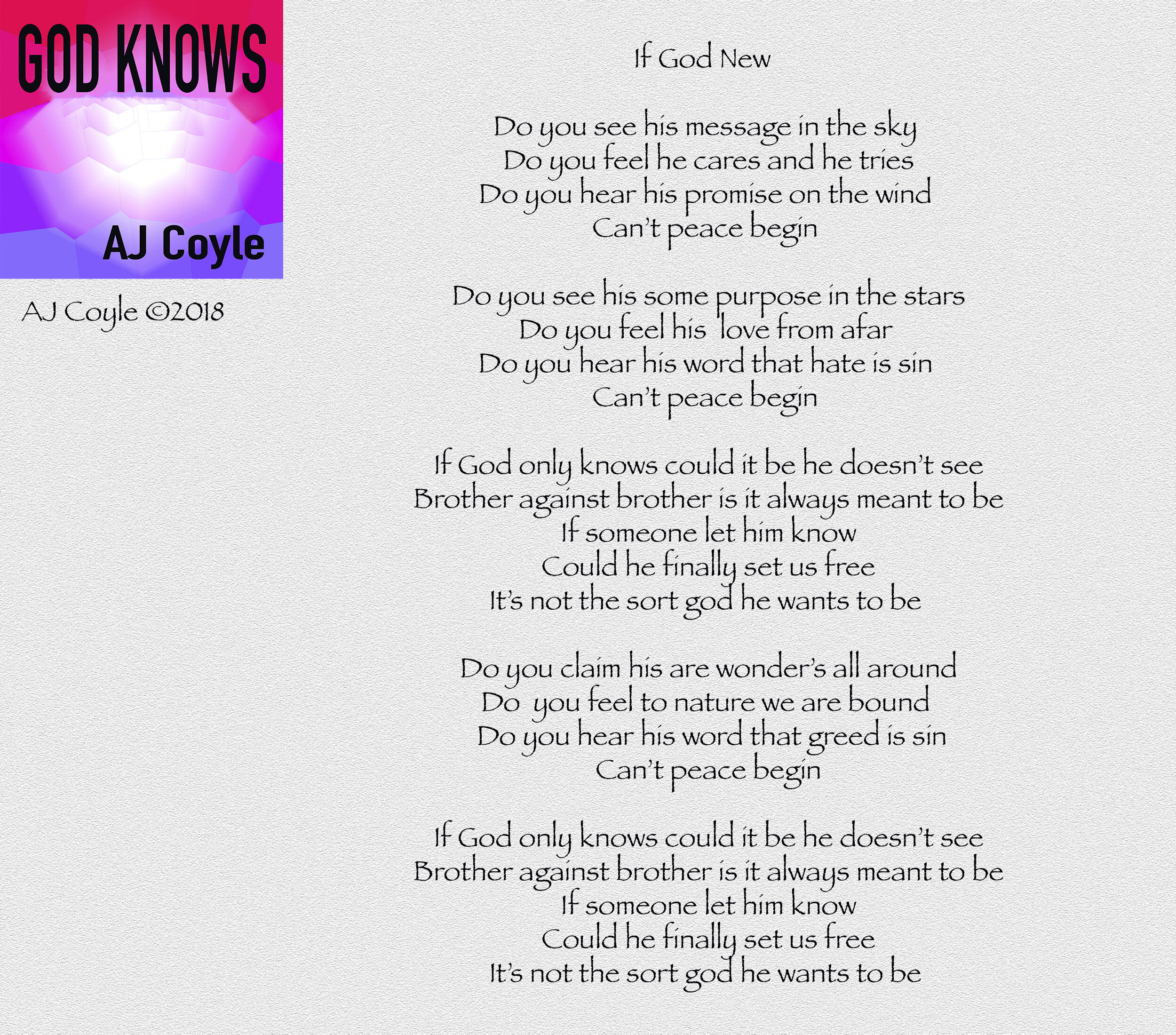 God Knows - AJ Coyle
