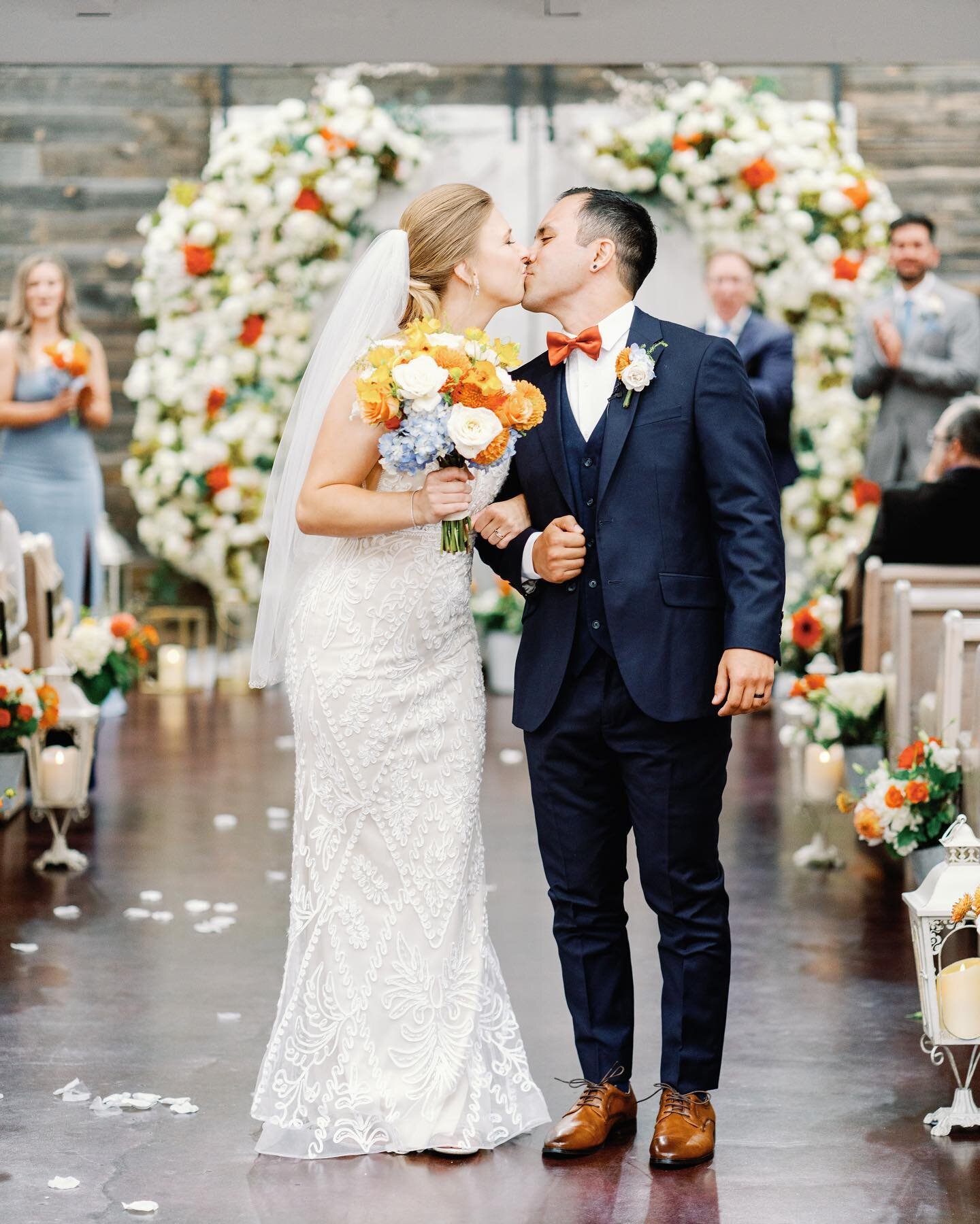 2nd kiss as husband and wife. Capturing the kiss as they walk down the aisle after the I do&rsquo;s.
+
#wedding #bride #bridetobe #weddingdress #weddingvail #gettingmarried #weddingdress #californiawedding #realwedding #weddinginspiration #ido #isaid