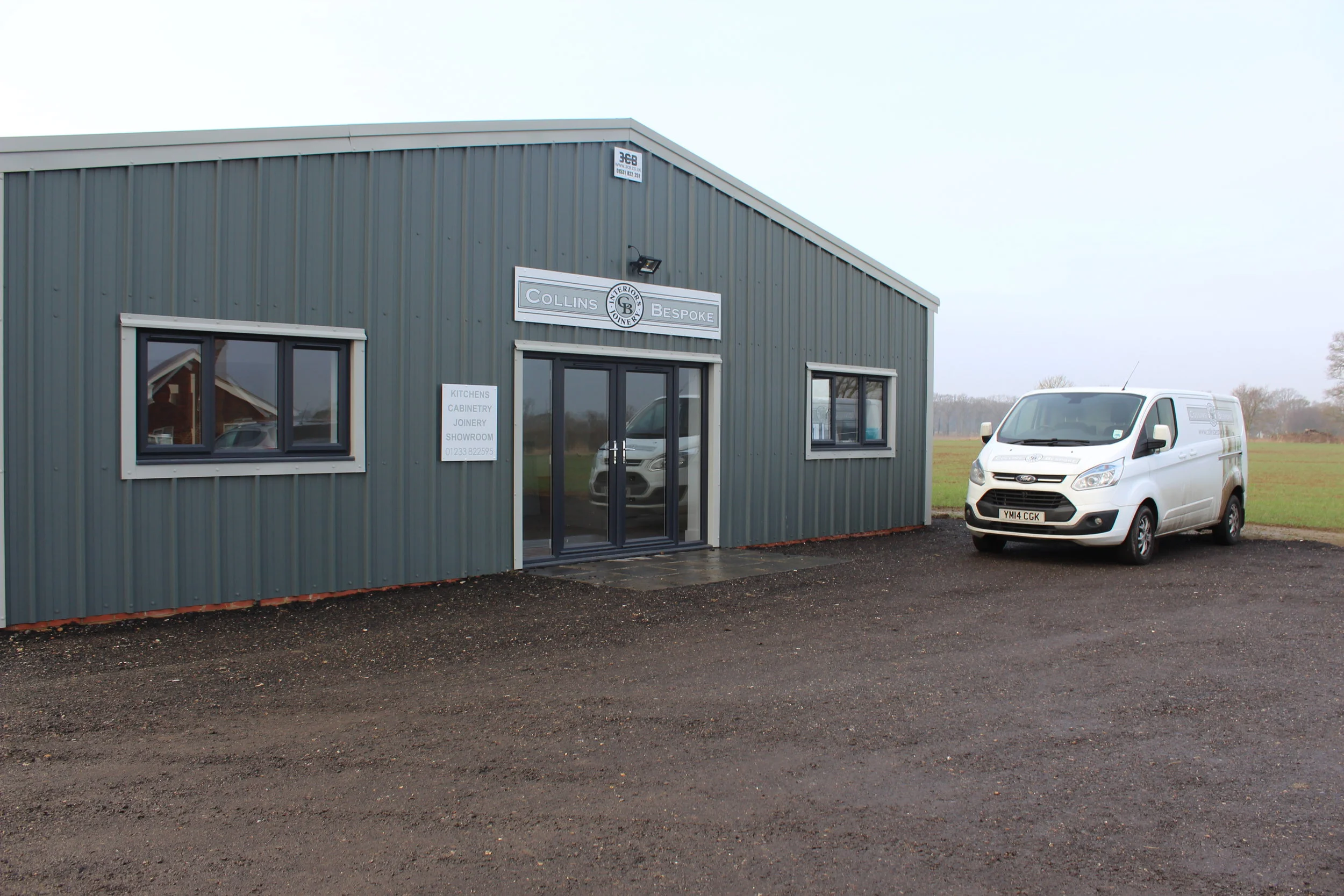Our new showroom, Unit 40 Old Surrenden Manor, Bethersden, Kent.
