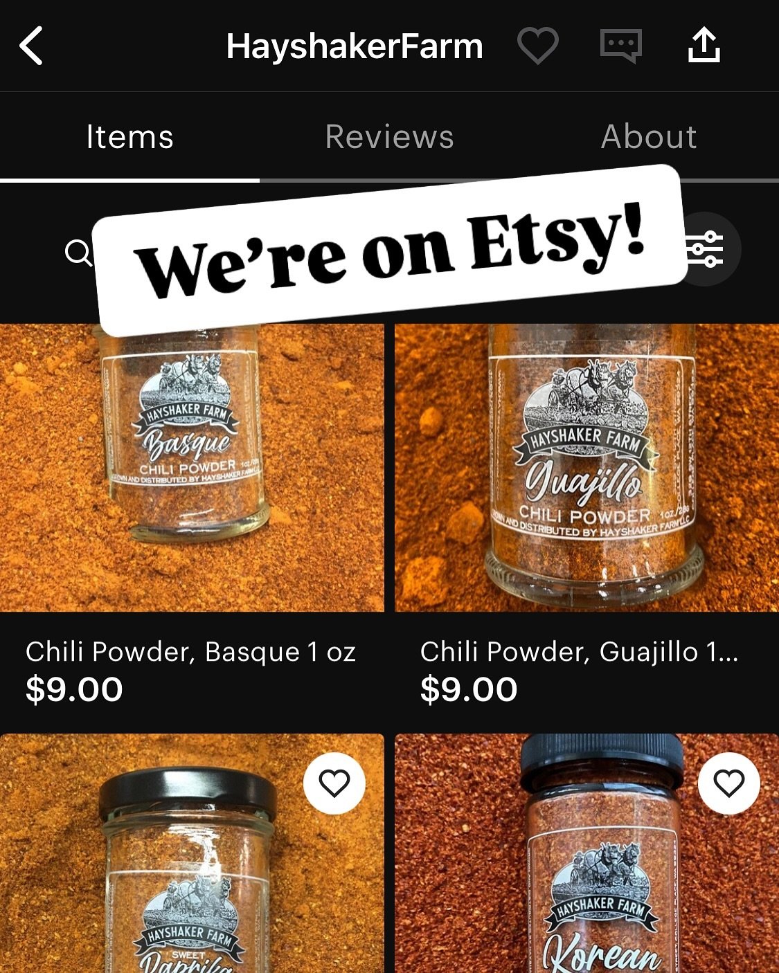 Last minute gift idea to yourself or a loved one? Get orders in by Monday! Find our dried chilis on Etsy. Link in profile. ❤️&zwj;🔥❤️&zwj;🔥❤️&zwj;🔥