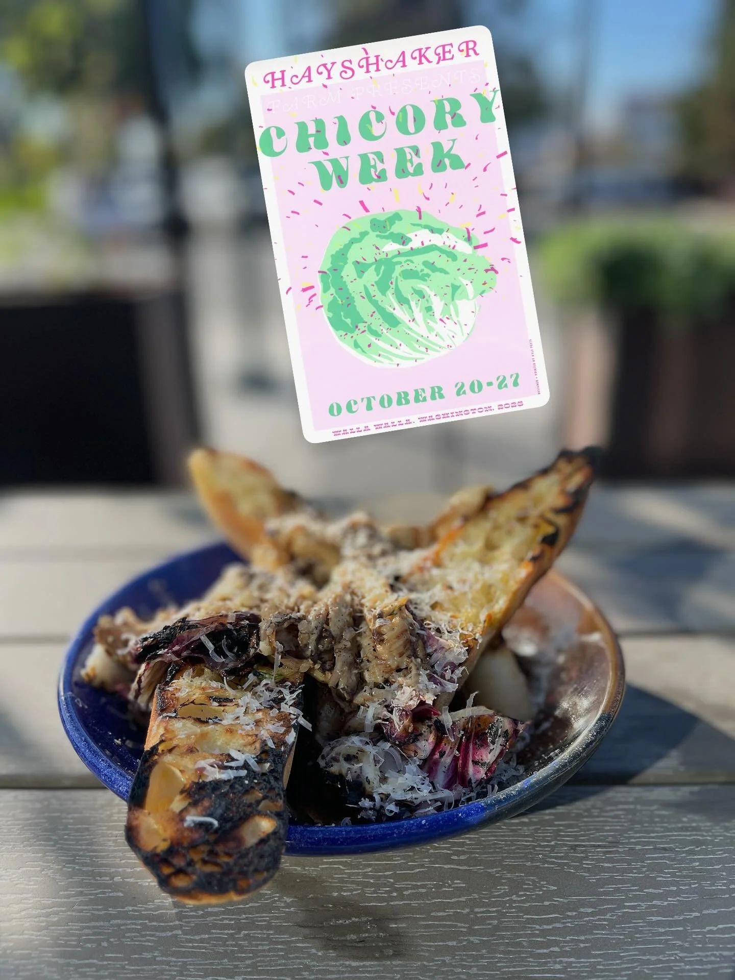 Over in Richland, Chef Matt and co-owner Maren are cooking up some delicious cuisine @dovetailjointrestaurant For #chicoryweek2025 they are preparing some radicchio in a classic way, with an extra local twist. Find this special dish featuring @haysha