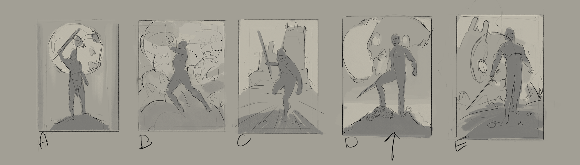 Sketches for Conan Exiles 3rd Year Anniversary image