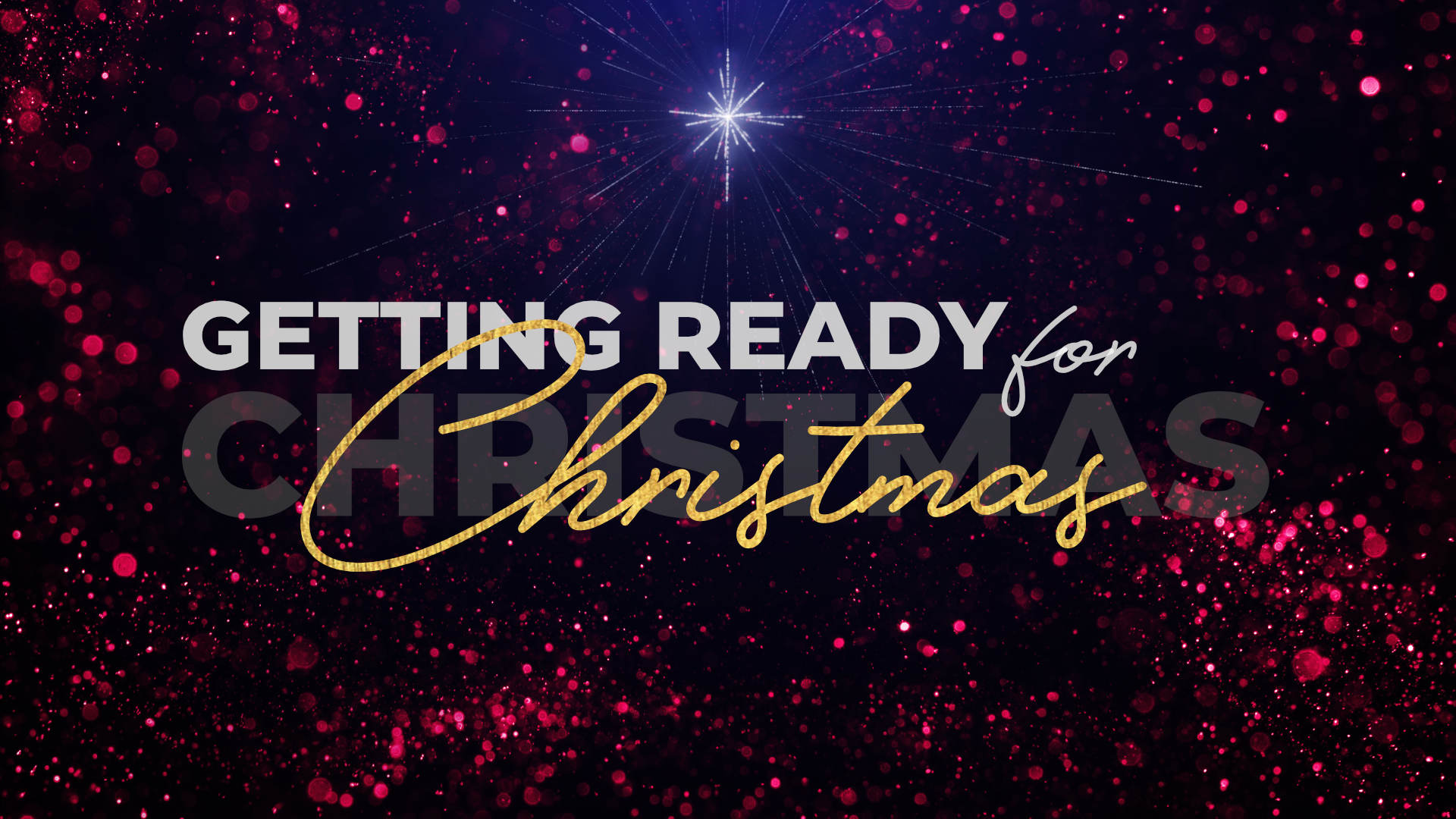 Getting Ready for Christmas • Dec. 2-23, 2018