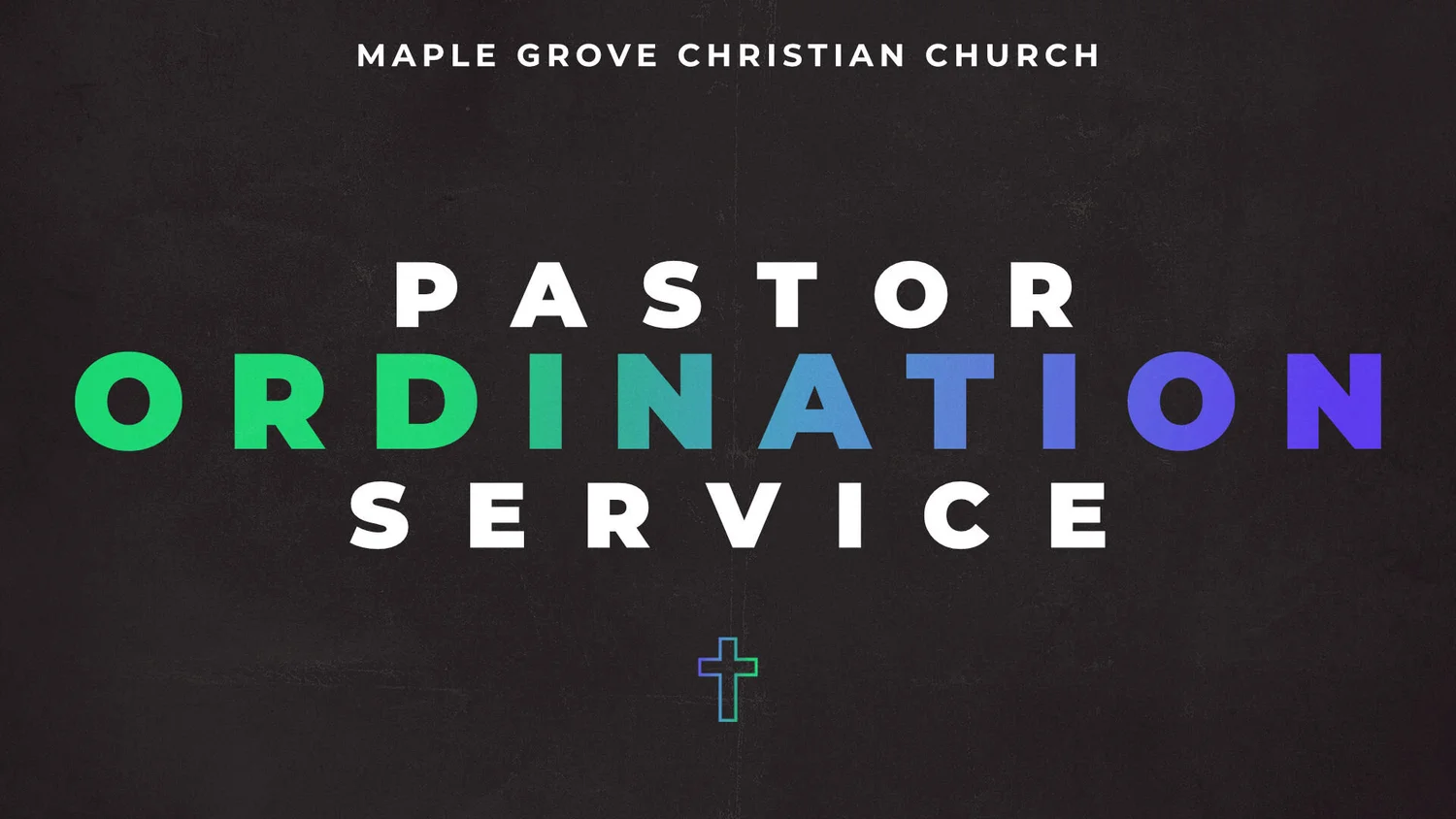 Pastor Ordination Service episode artwork