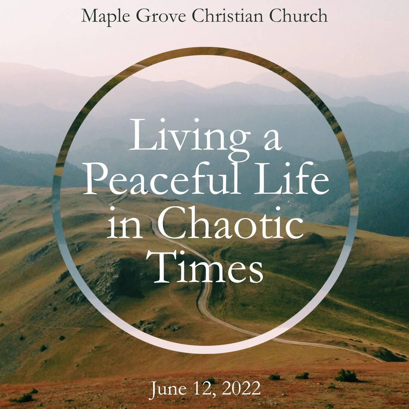 Living a Peaceful Life in Chaotic Times episode artwork