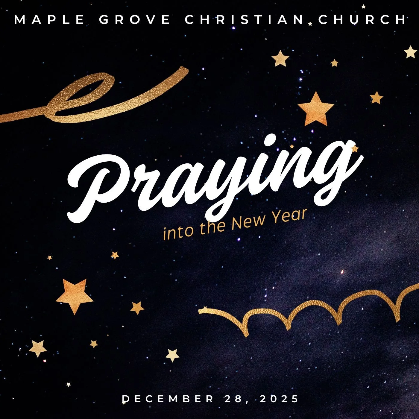 Praying into the New Year