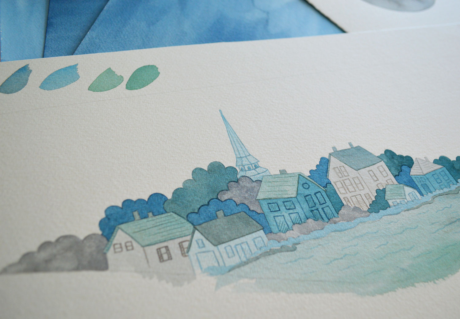 Portsmouth, NH makes a appearance in the video.