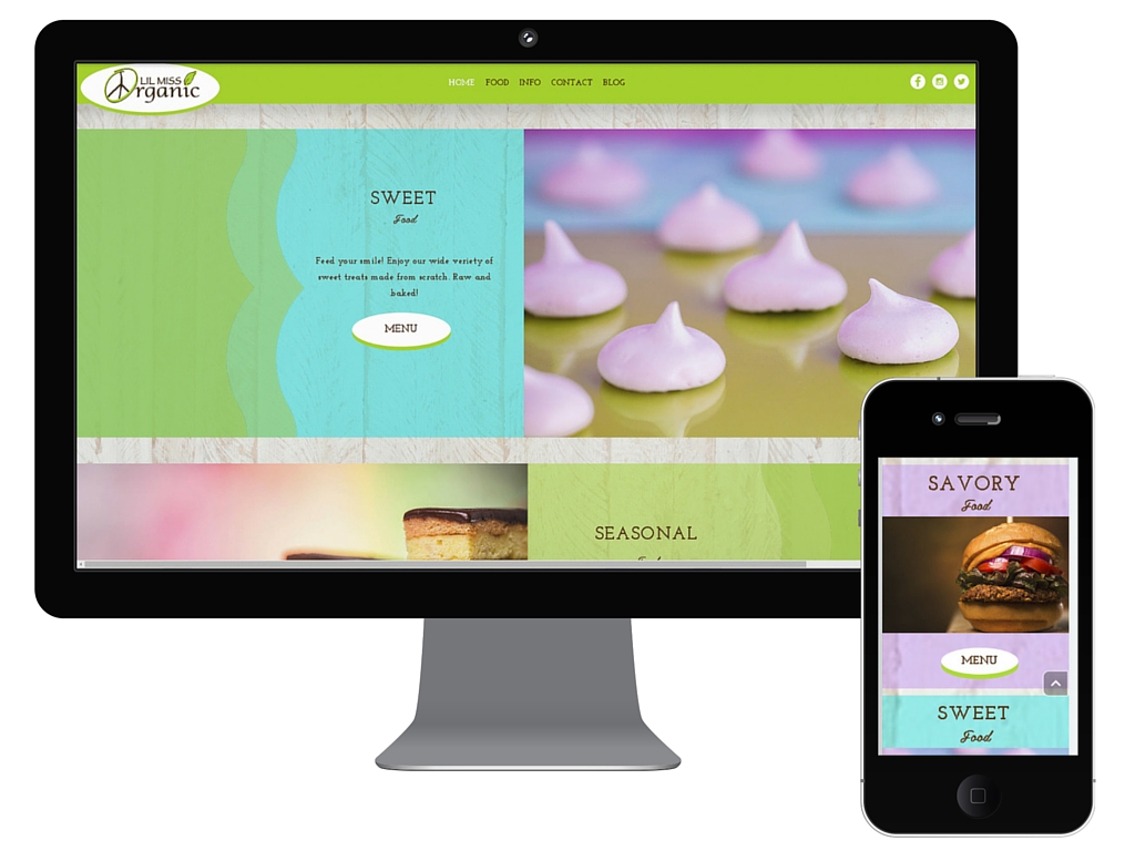 Menu and Food Galleries.