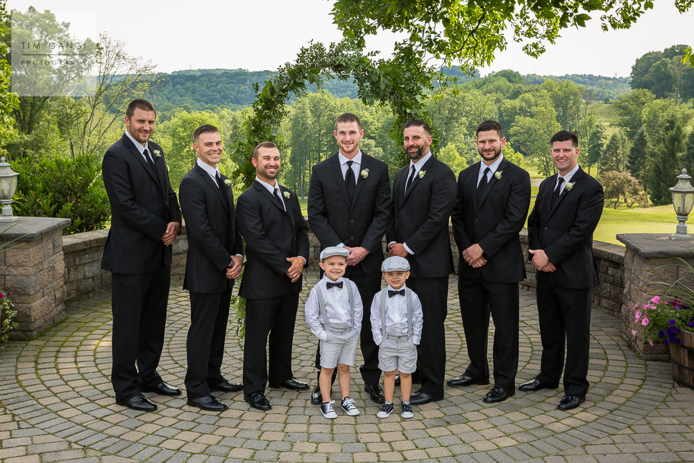  Patrick and his groomsmen all suited up. 