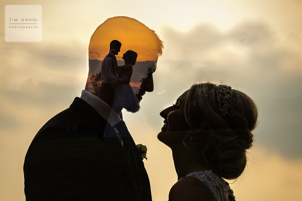 We just couldn’t resist a creative shot during such a beautiful sunset!