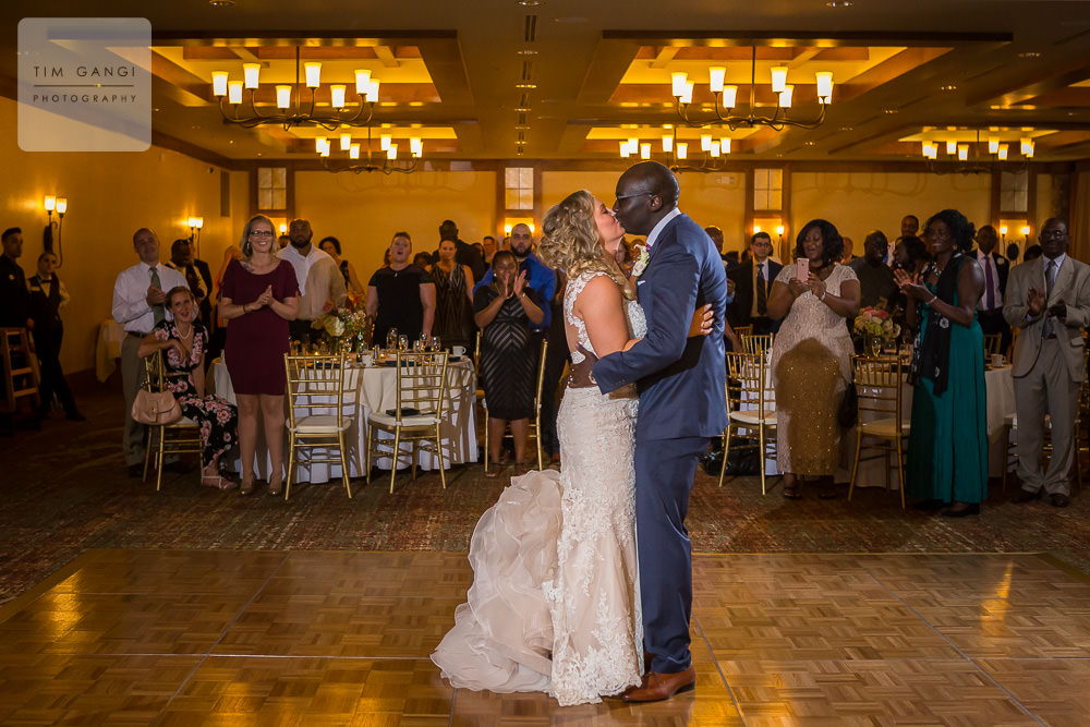  First dance as a married couple. Such a perfect moment to share in front of all your loved ones! 
