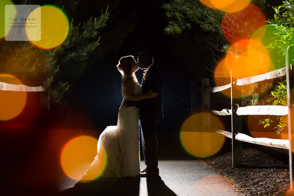  What better way to close the day then with an epic night shot! A big congrats to Sherri + Collins on their big day! 