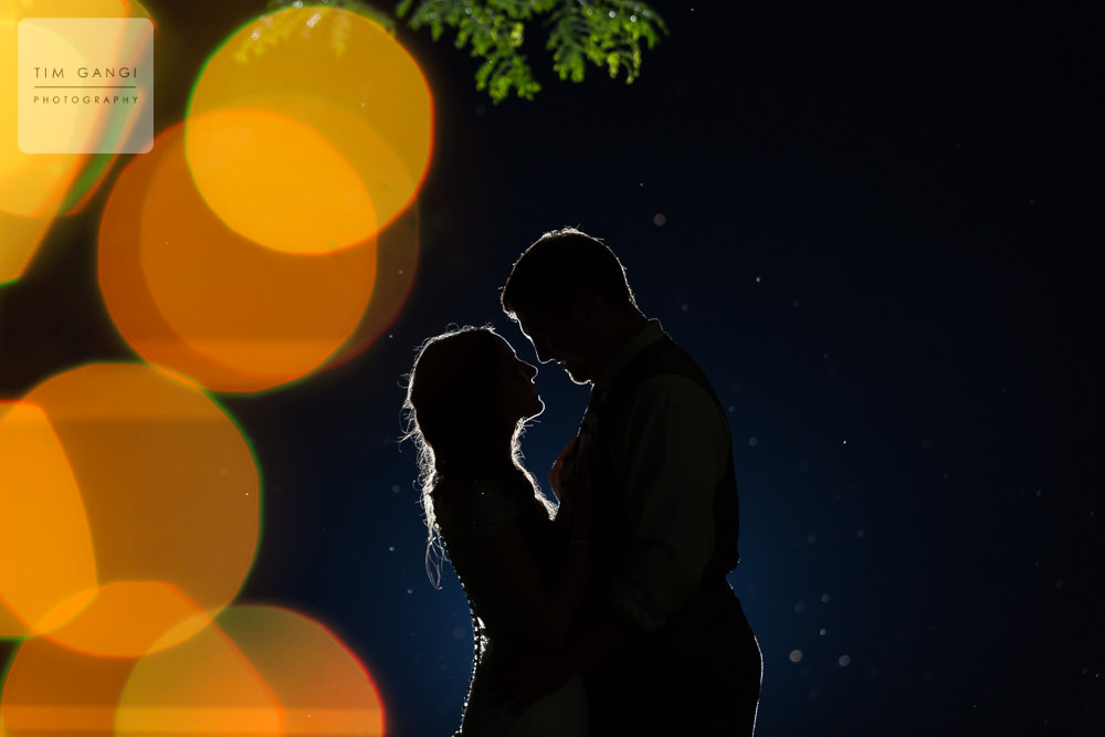 The perfect way to end a great night! Congrats Kelsey + Brock!