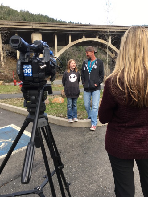 Channel 10 News, Medford, February 14, 2017