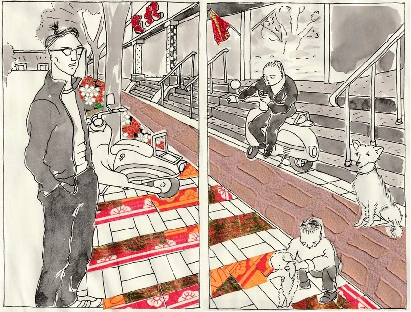What is emotional experience at conclusion of first novella? The reader should be feeling pretty good about Mai’s situation right now. Hopefully it carries over to curiosity about events hinted about in the future: Huang’s memorial and the trip to Beijing. And farther into the future: the birth of the twins. And what about her enemies?
