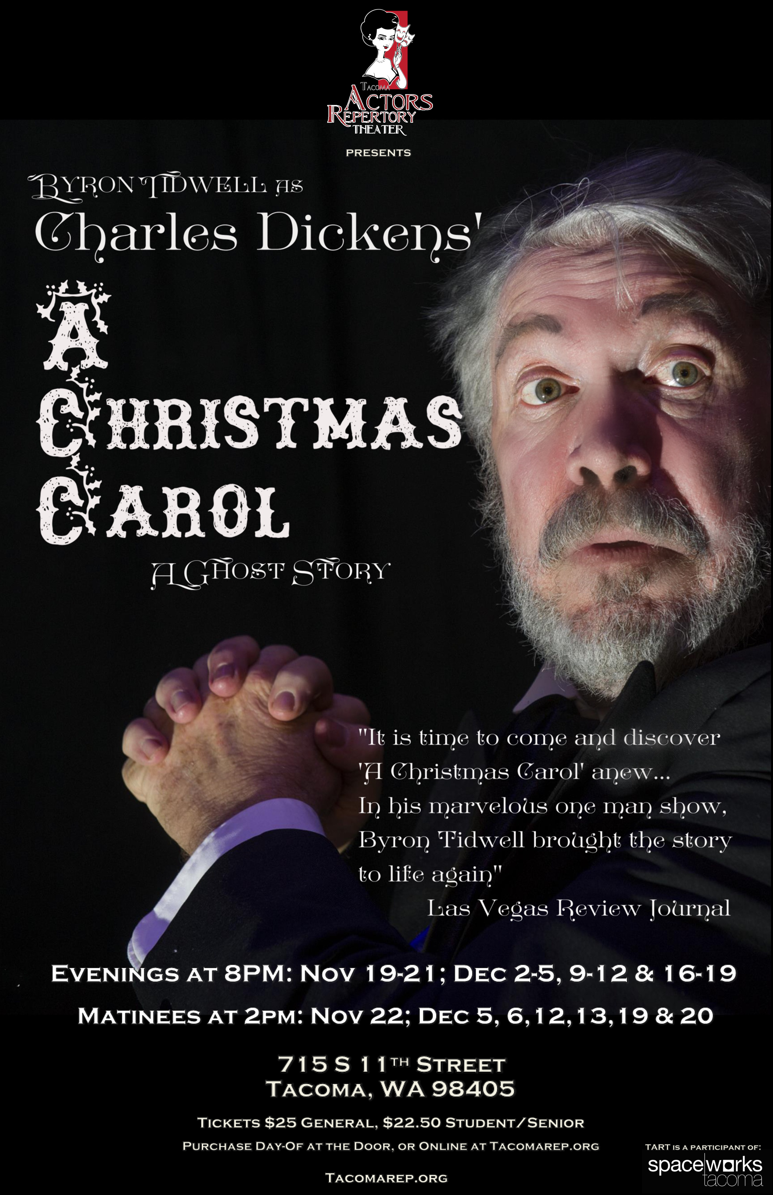 Byron Tidwell as Charles Dickens
