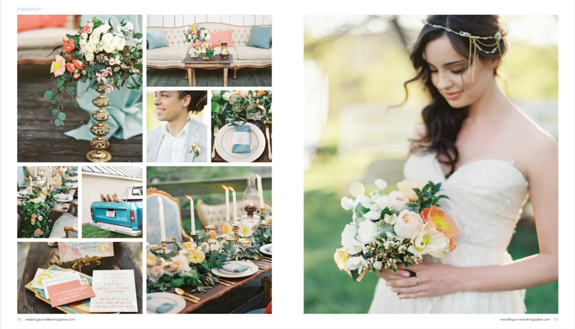 photoshoot stylist | photo by vicki grafton photography | featured in weddings unveiled magazine Fall 2013