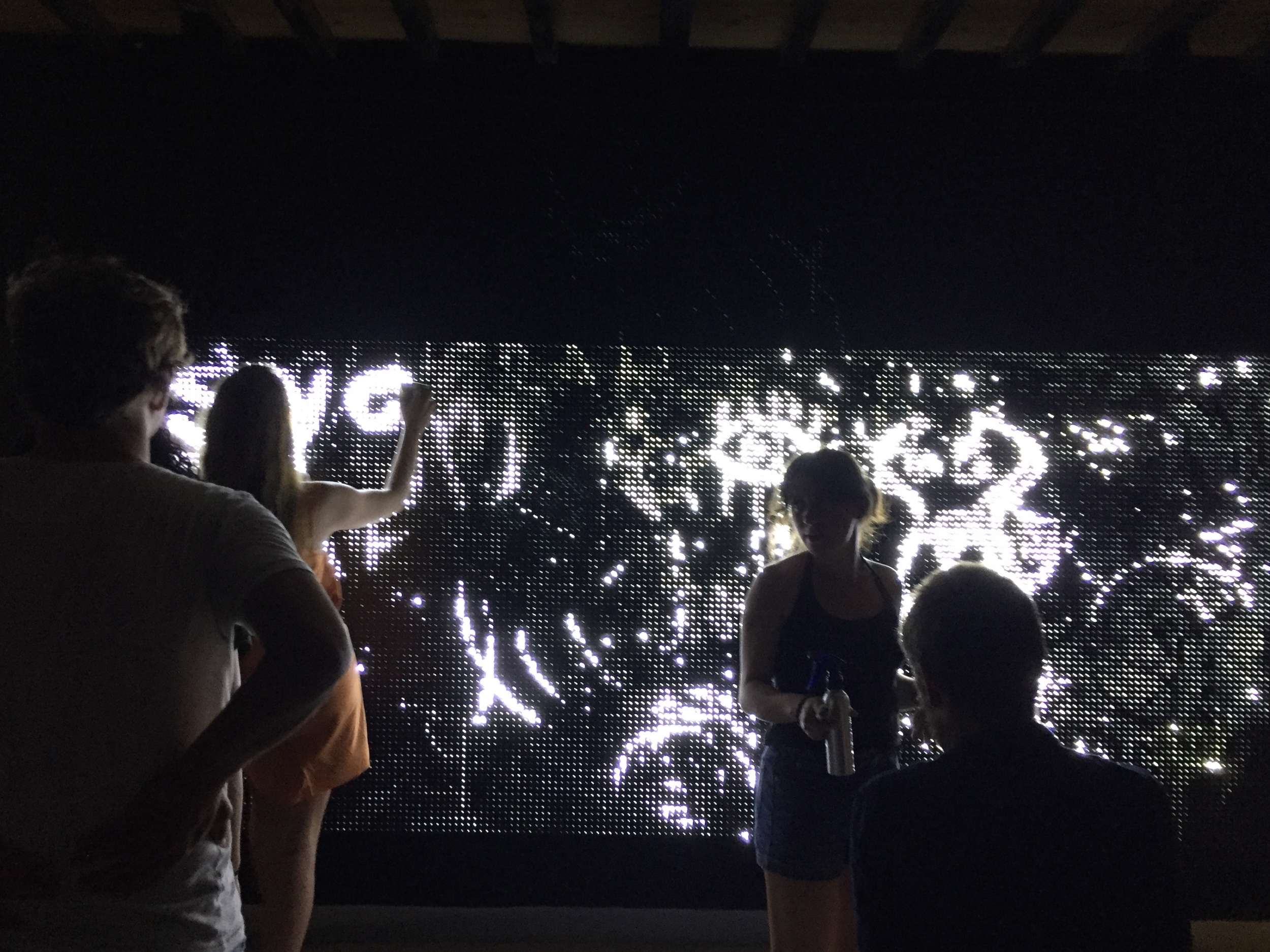 Making art at the Fabrica de Arte Cubano--an old power plant converted into a visual and performing arts haven