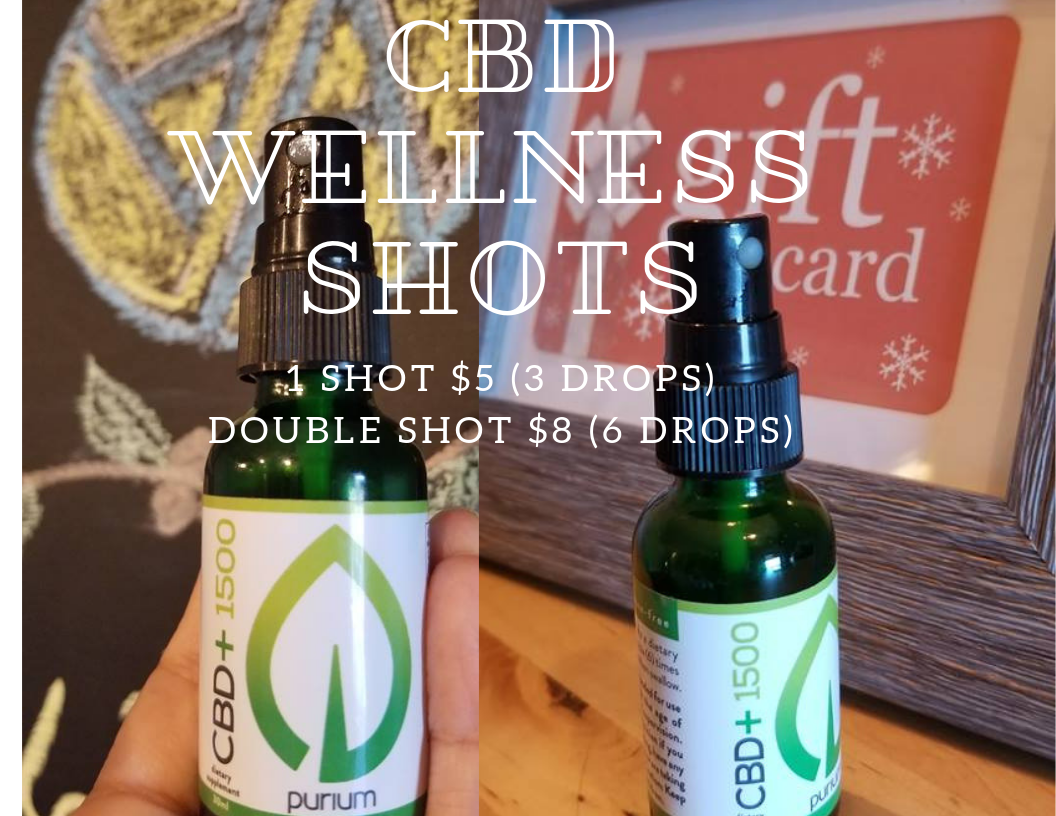 Enhance your class with a Wellness shot sold at the front desk!!