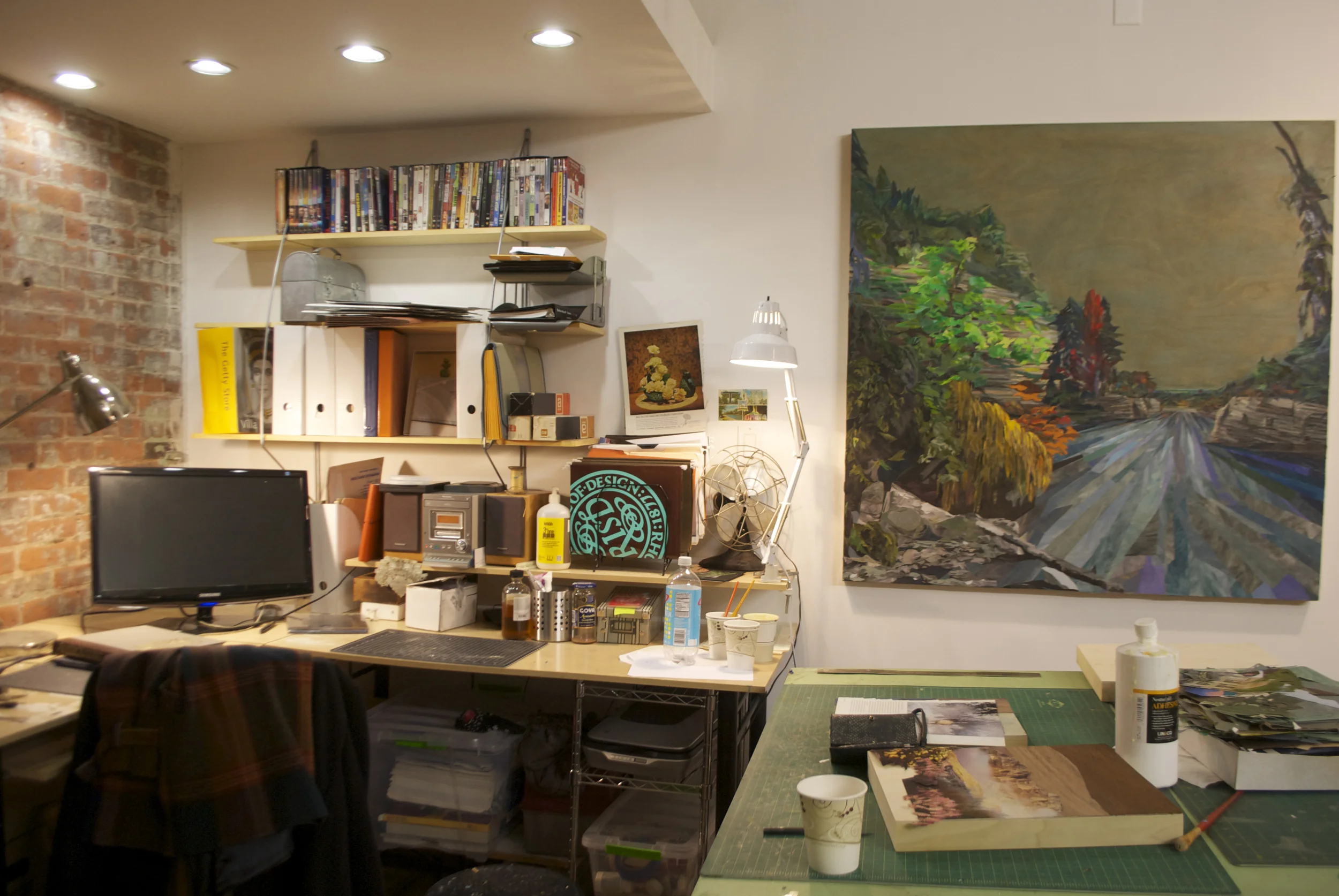 My Studio, Greenpoint Brooklyn
