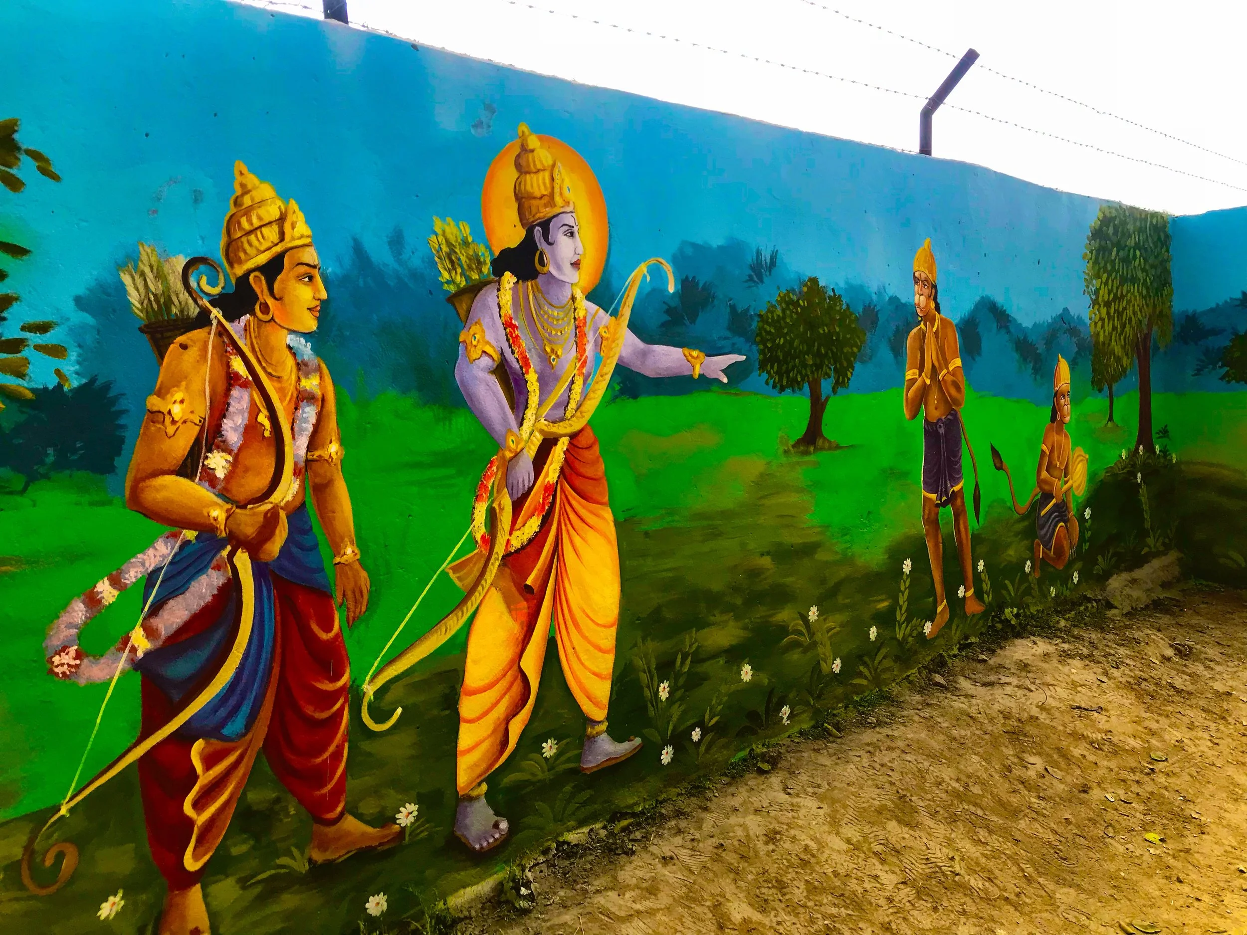 Journey into the Hanuman Temple in Allhabad