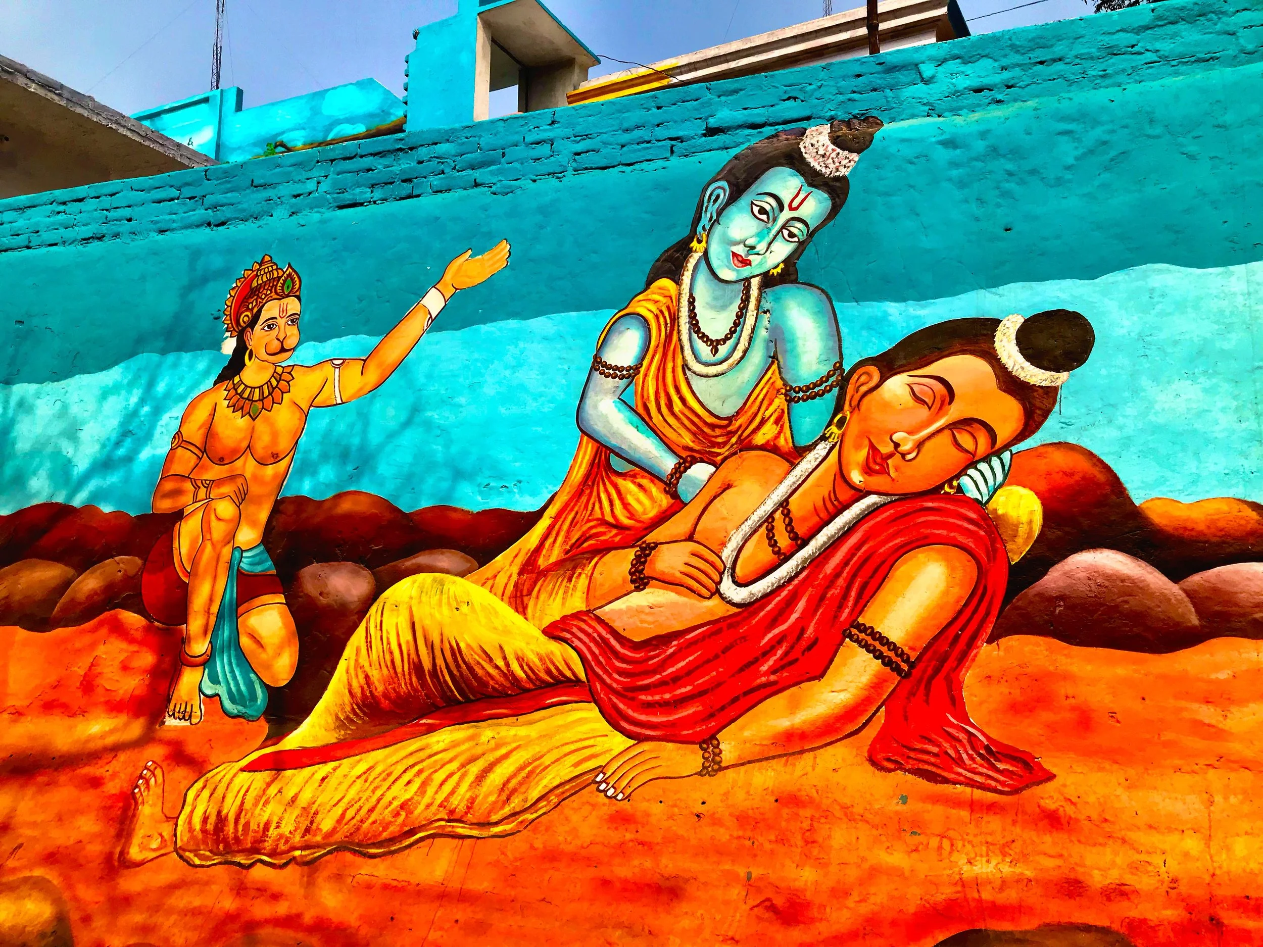 Journey into the Hanuman Temple in Allhabad