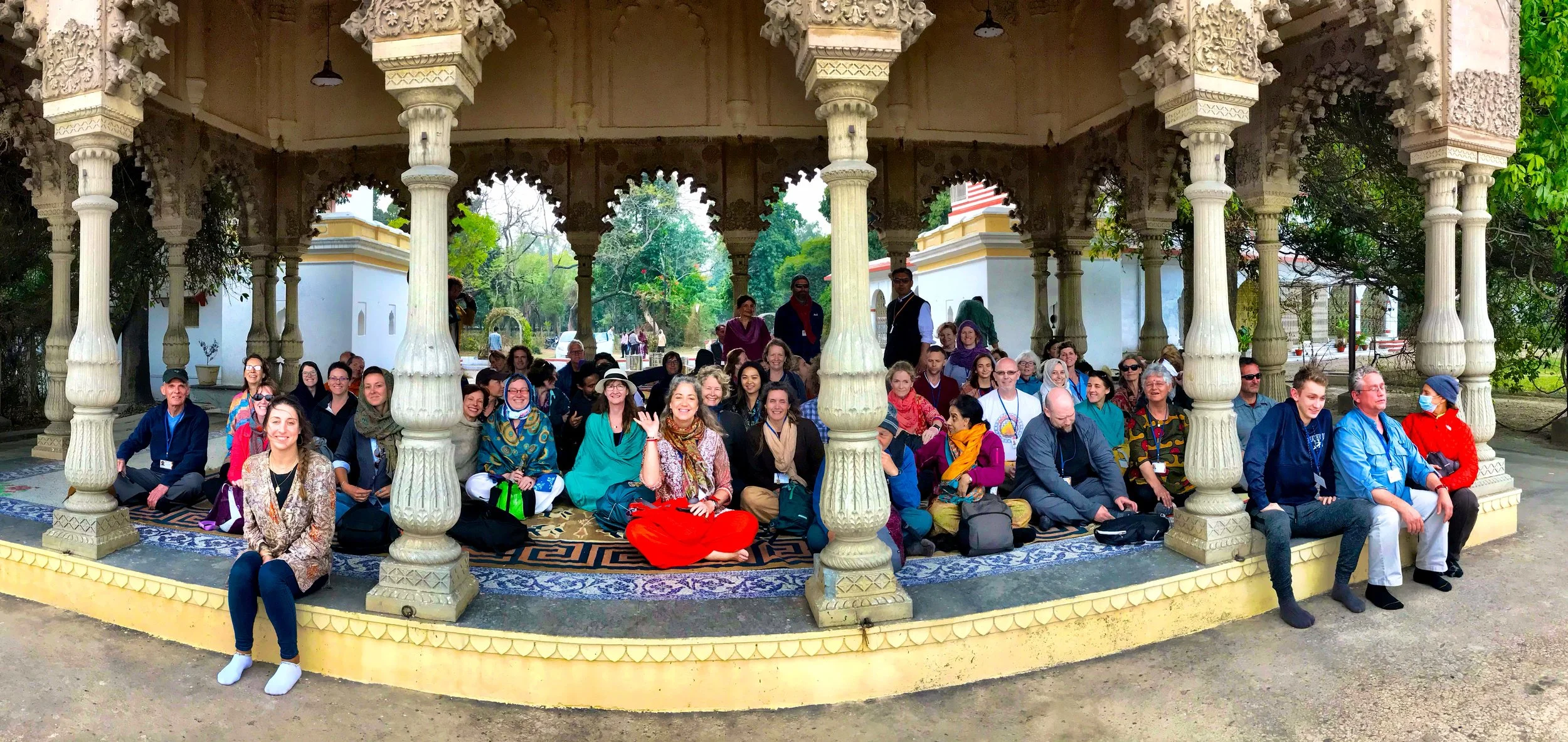 Part of our 350. A spot Swami Rama did sadhana.